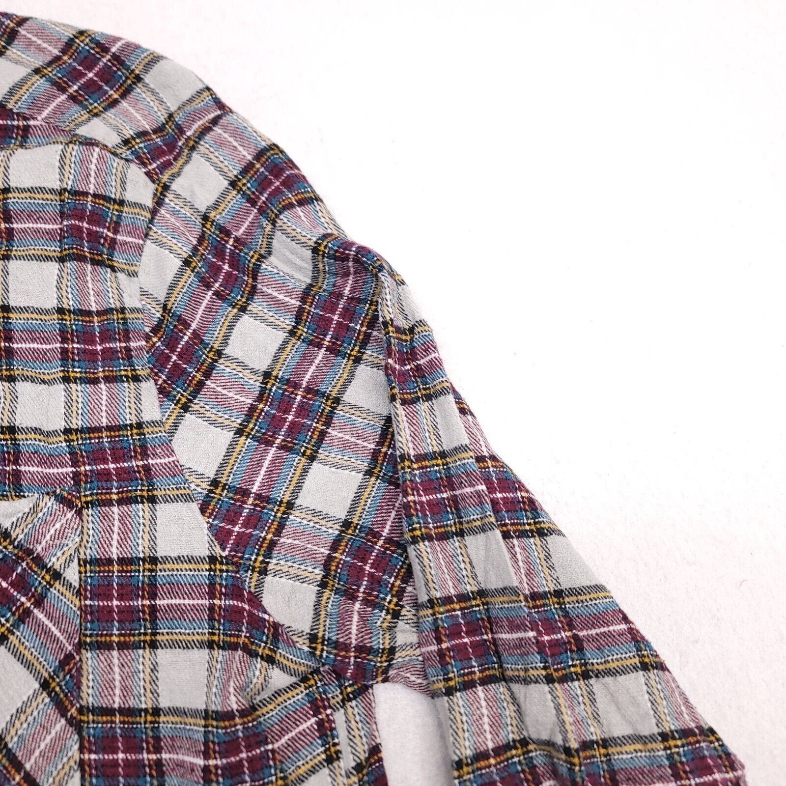 Haband Haband Casual Joe Tartan Flannel Shirt Mens Size M Gray Size US M / EU 48-50 / 2 - 5 Thumbnail
