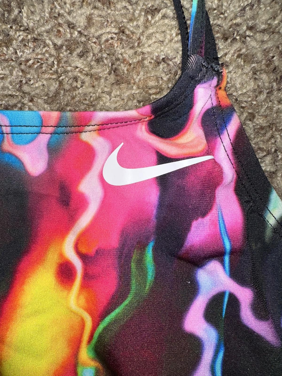 Nike Nike Hydrastrong Siren Red Spider Back One Piece Size ONE SIZE - 2 Thumbnail