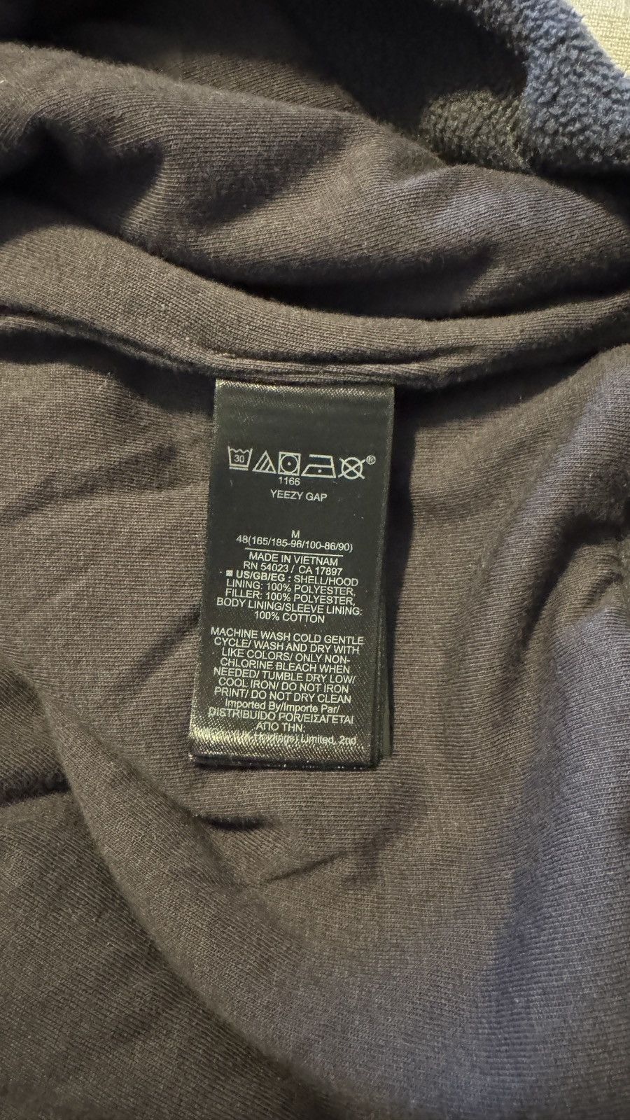 Balenciaga × Gap × Yeezy Yeezy Gap Balenciaga Polar Fleece Hoodie M Size US M / EU 48-50 / 2 - 4 Thumbnail
