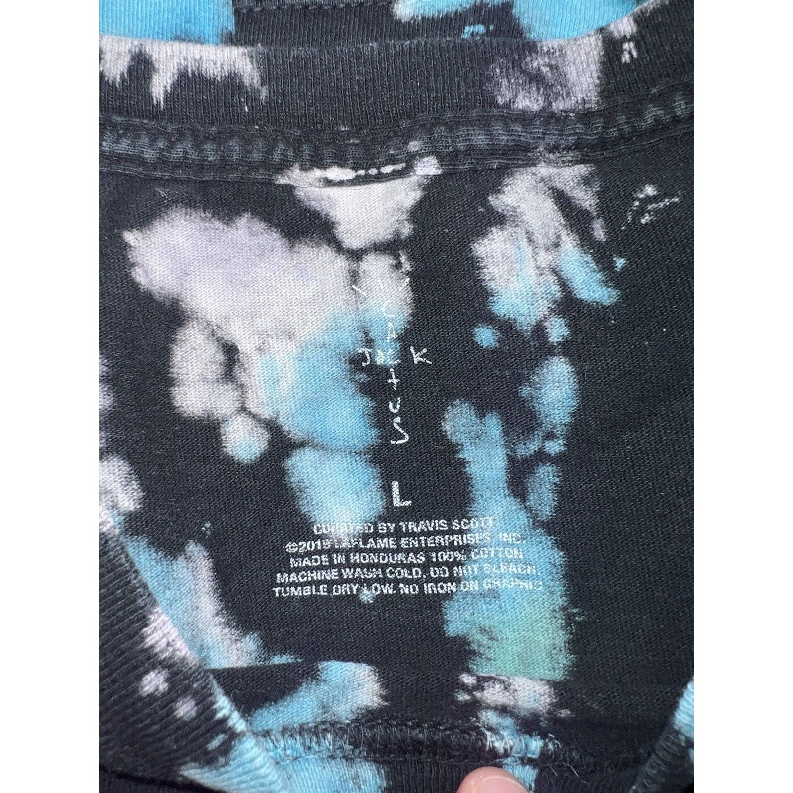 Travis Scott Travis Scott 2-Sided Tie-Dye Graphic T-Shirt L Size US L / EU 52-54 / 3 - 3 Thumbnail