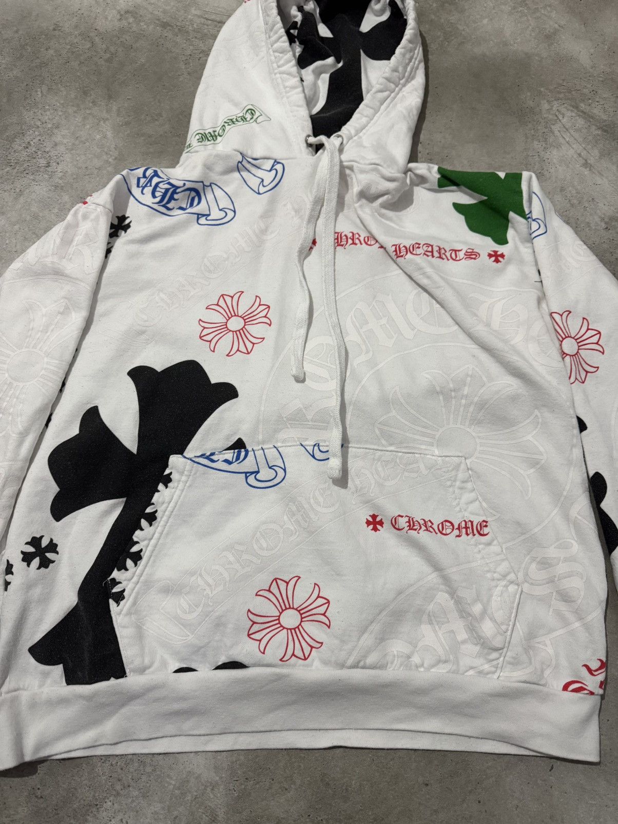 Chrome Hearts Chrome Hearts multilogo hoodie Size US M / EU 48-50 / 2 - 3 Thumbnail