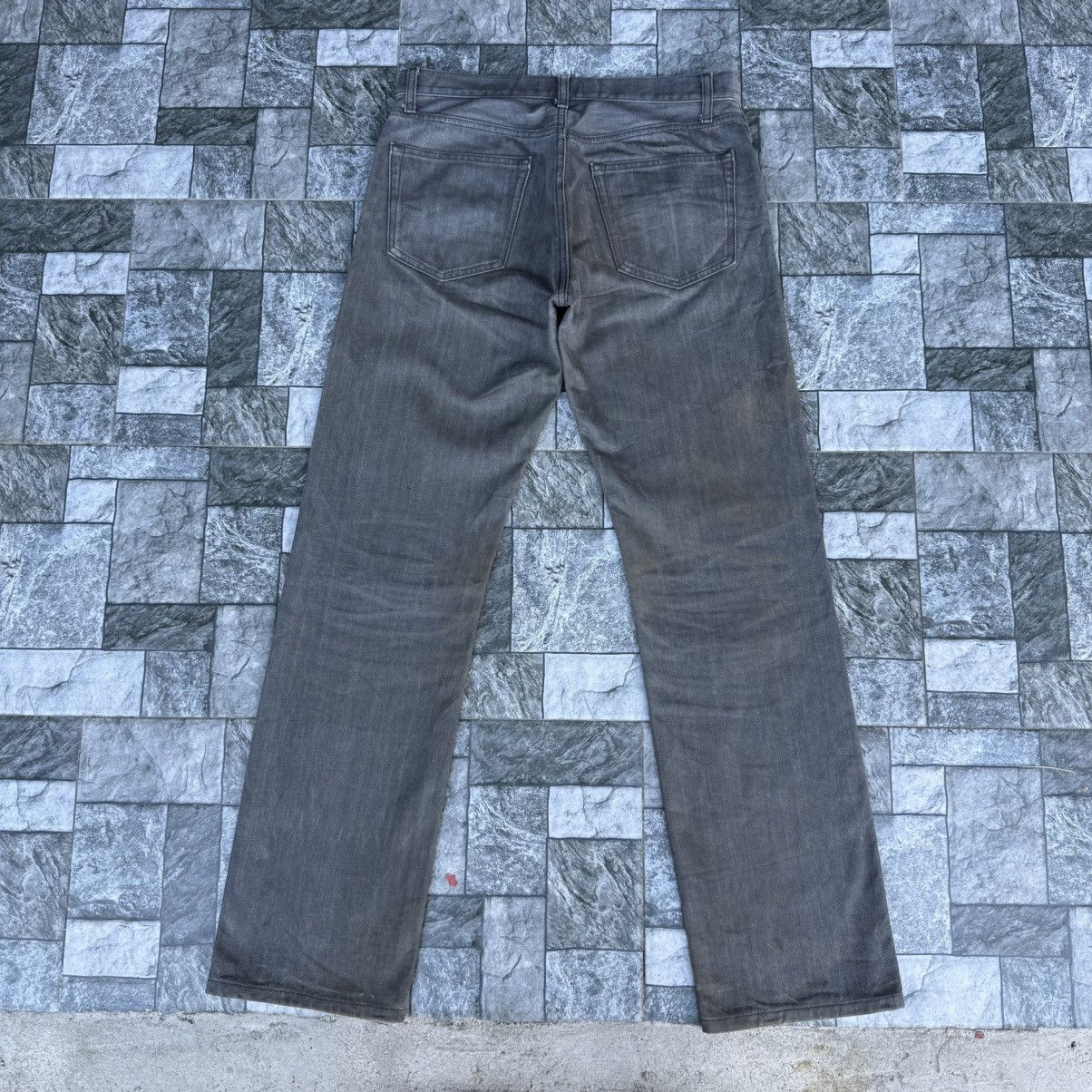 Japanese Brand W32 Vintage Japanese Brand Faded Black Denim Jean Pants Size US 32 / EU 48 - 9 Thumbnail