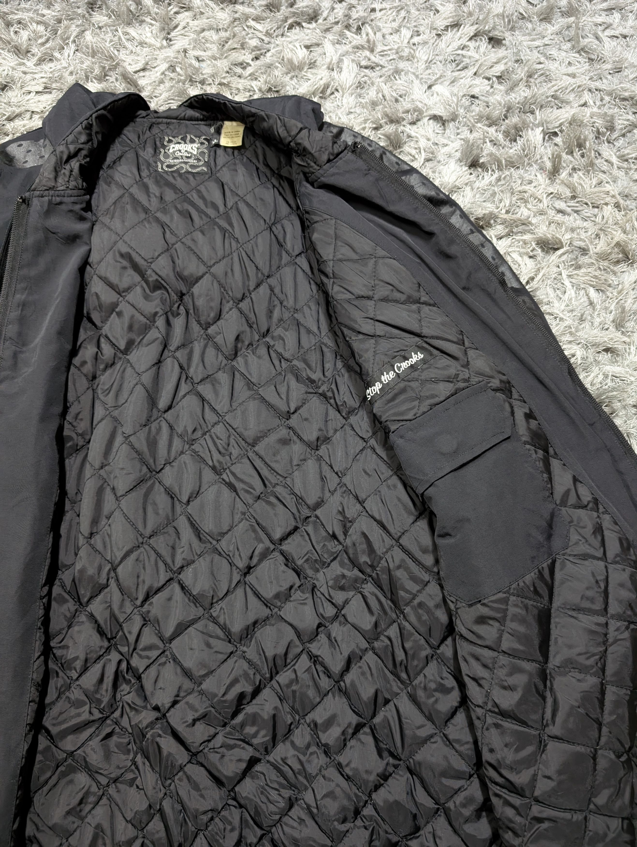 Crooks & Castles Oversized Crooks & Castles Heat Seal Print Jacket 85 Chains Size US XL / EU 56 / 4 - 10 Thumbnail