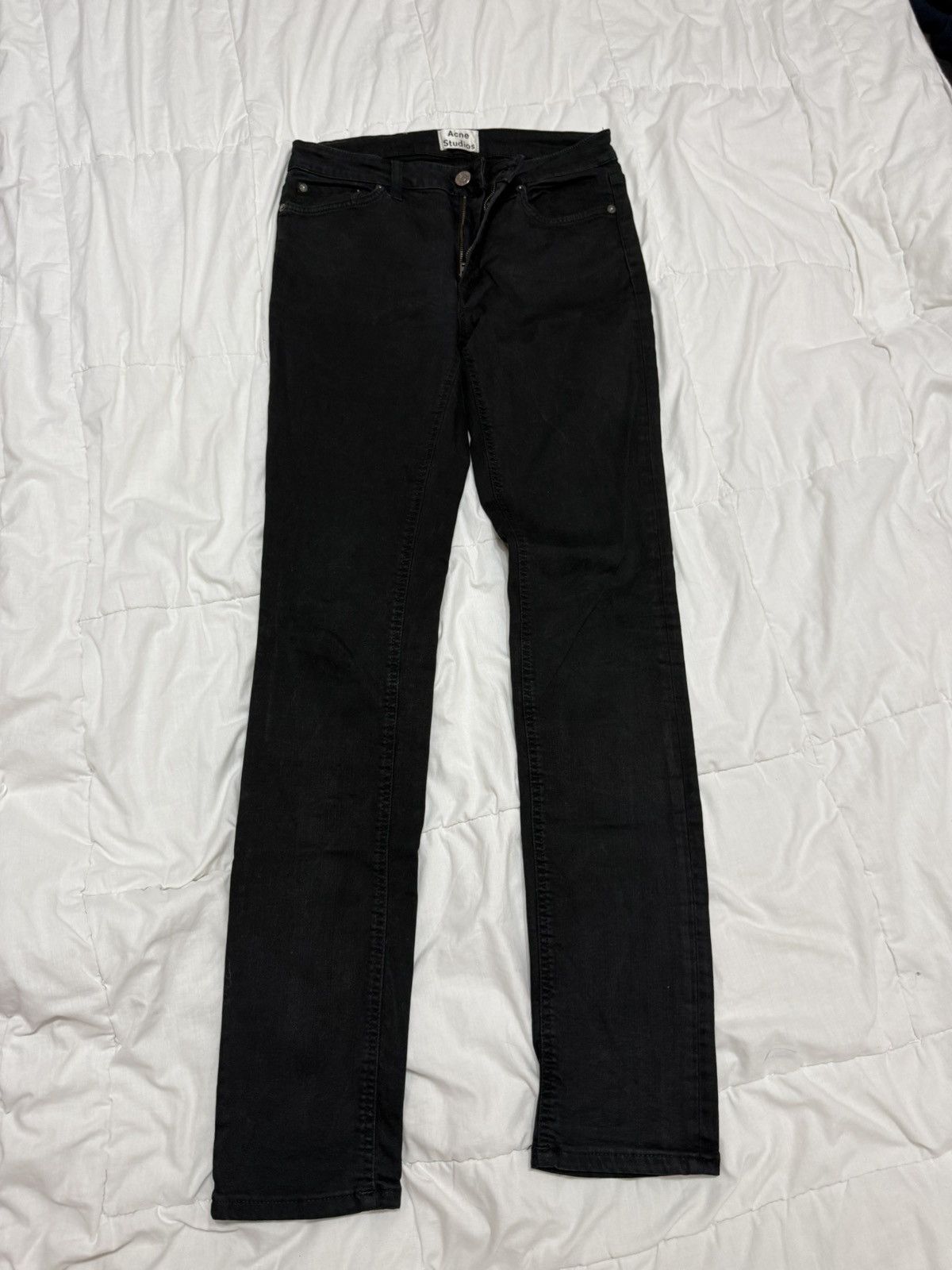 Acne Studios Acne Studios Black Jeans Size 29/32 Size US 29 - 2 Thumbnail