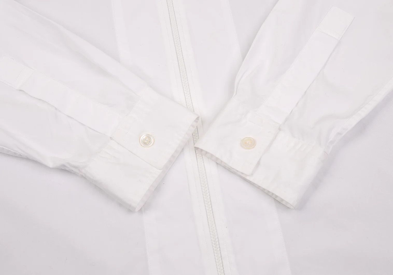 Yohji Yamamoto Yohji Yamamoto Cotton Double Zip Long Sleeve Shirt Size US XS / EU 42 / 0 - 9 Thumbnail