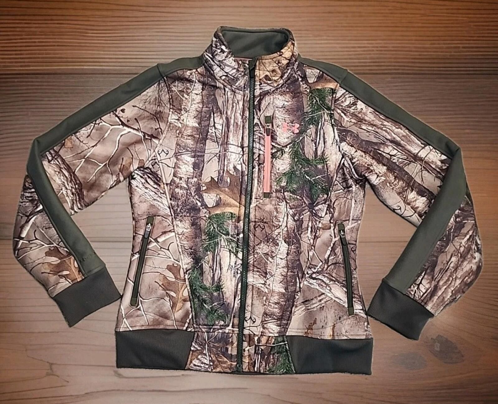 Under Armour women's Under Armour Ayton fleece jacket Realtree camouflage Size ONE SIZE - 2 Thumbnail