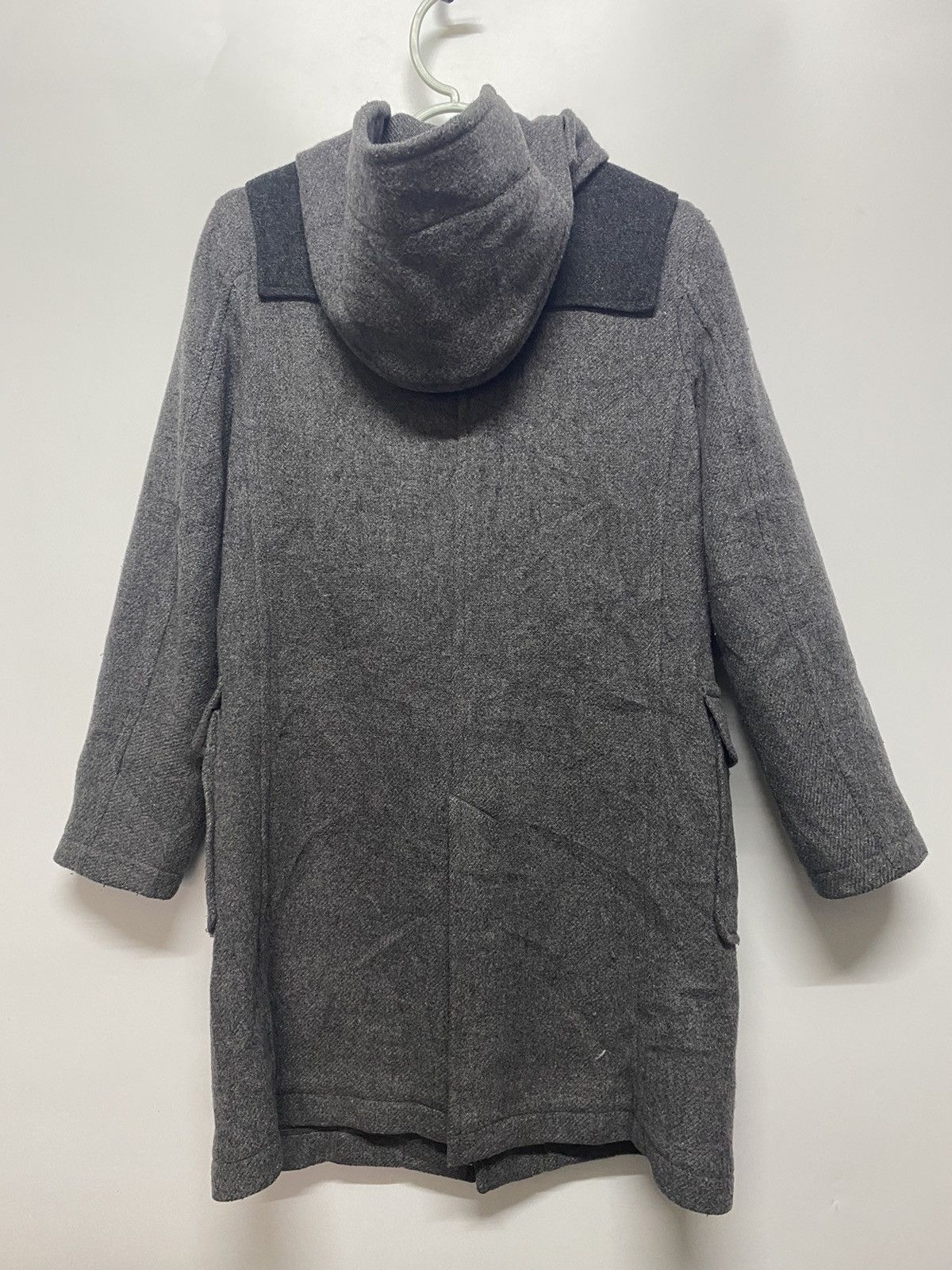 JW Anderson × Japanese Brand × Uniqlo Uniqlo x JW Anderson Wool Duffle Coat Hoodie Jacket Size S / US 4 / IT 40 - 9 Thumbnail