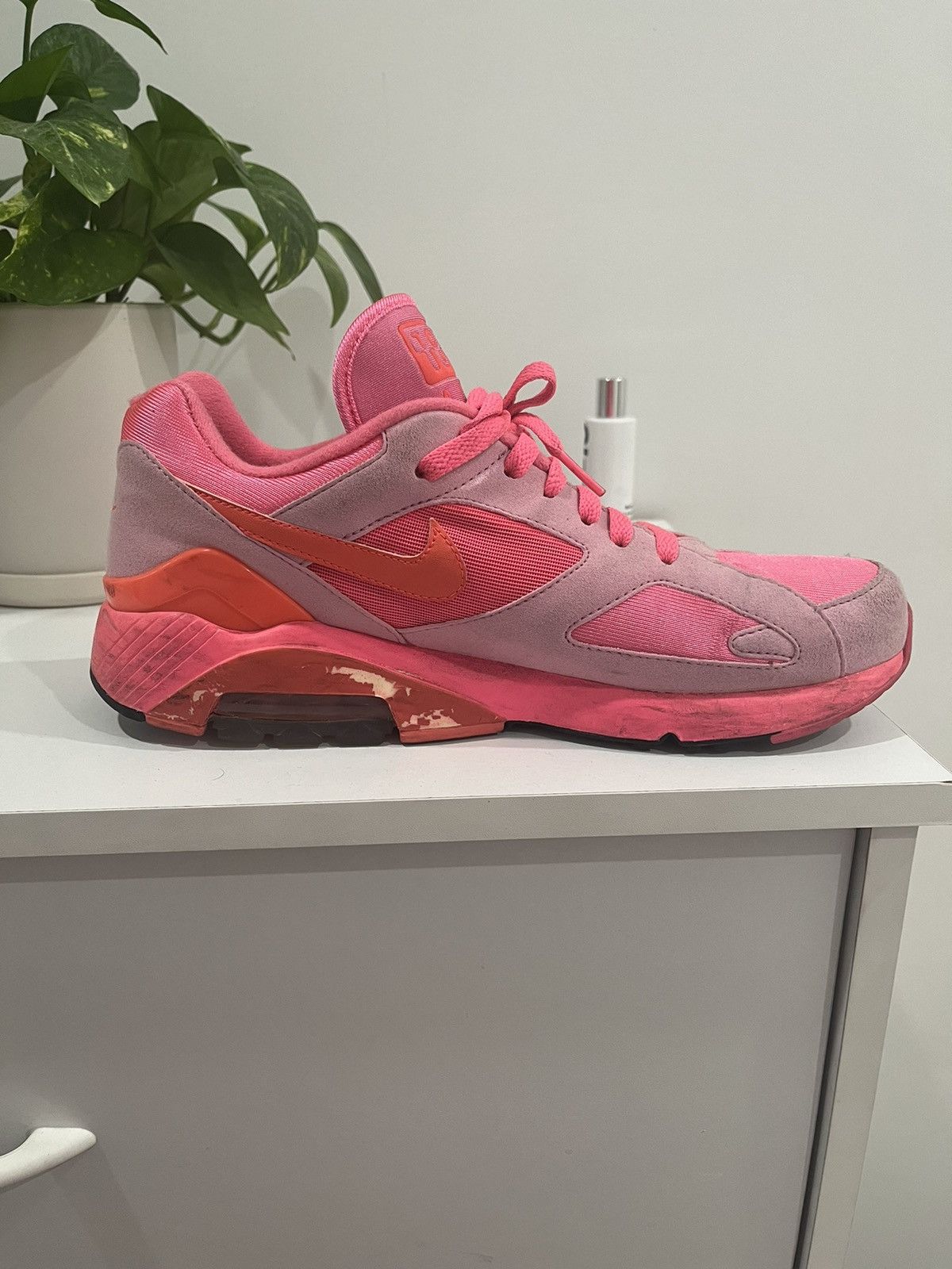 Comme des Garcons × Nike Comme Des Garcon Nike Air Max Triple Pink Size US 9.5 / EU 42-43 - 8 Thumbnail
