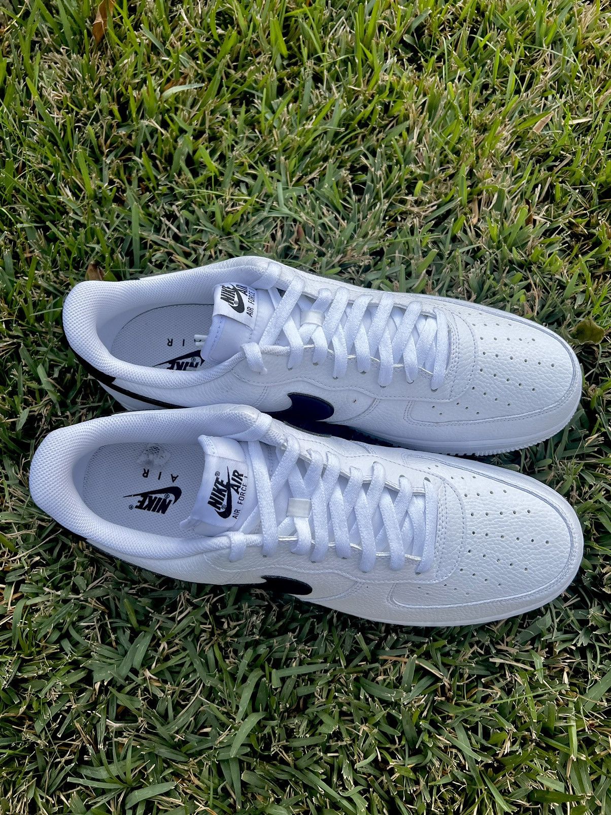 Nike CLEAN Nike Air Force 1 Low size 15 White Black shoes Size US 15 / EU 48 - 3 Thumbnail