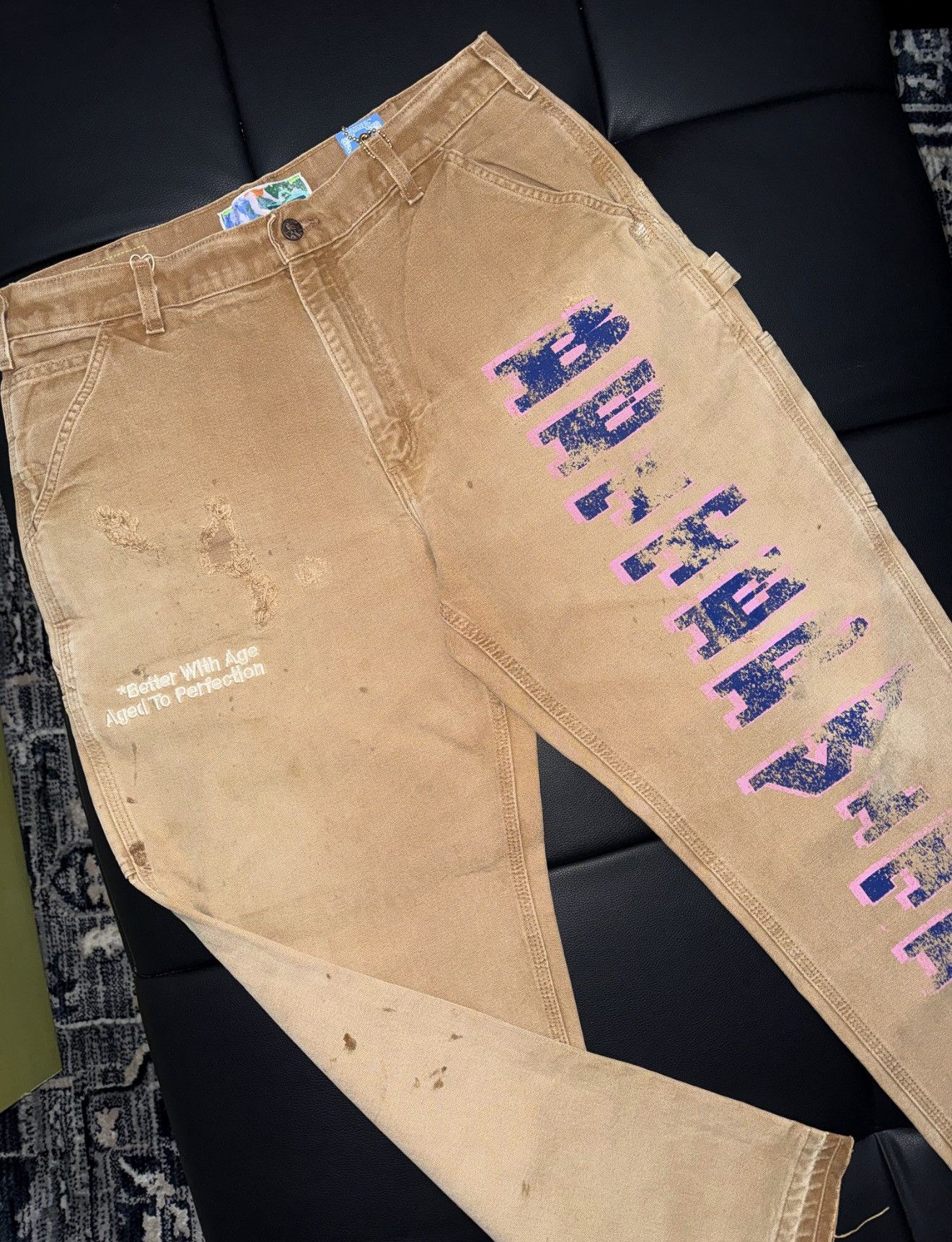Better With Age Better with age logo jeans Size US 36 / EU 52 - 2 Thumbnail