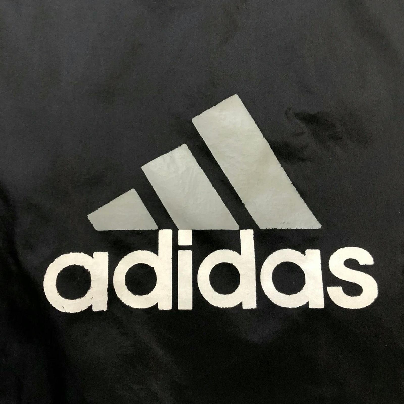 Adidas × Vintage Adidas Jacket XL Stripe Spell Out 1/4 Zip 90s Windbreaker Size US XL / EU 56 / 4 - 4 Thumbnail