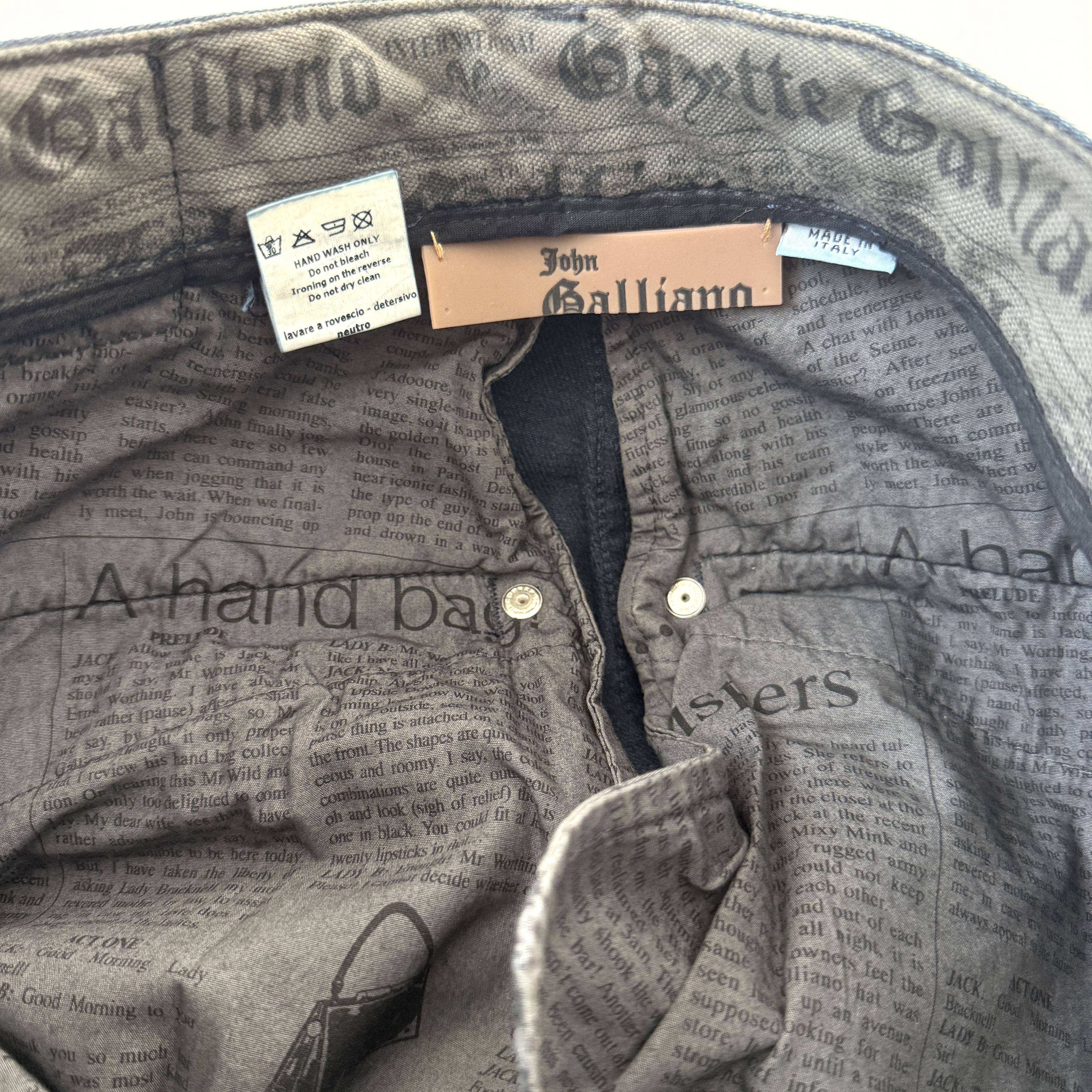John Galliano JOHN GALLIANO Archive Jeans Size US 34 / EU 50 - 14 Thumbnail