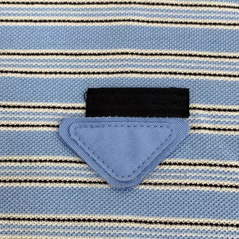 Prada Prada 25 blue logo striped short-sleeved Polo shirt Size US S / EU 44-46 / 1 - 5 Thumbnail