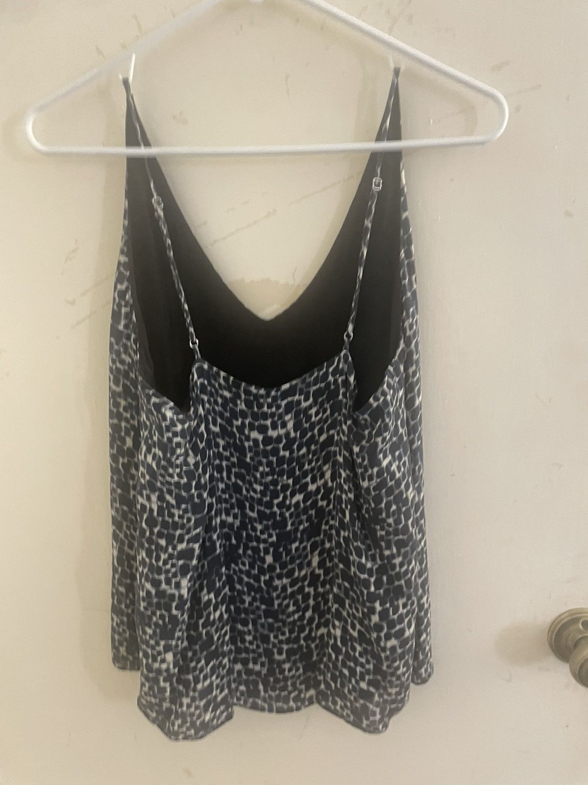 Other Heather Blue Geometric Print Camisole Size S / US 4 / IT 40 - 7 Thumbnail