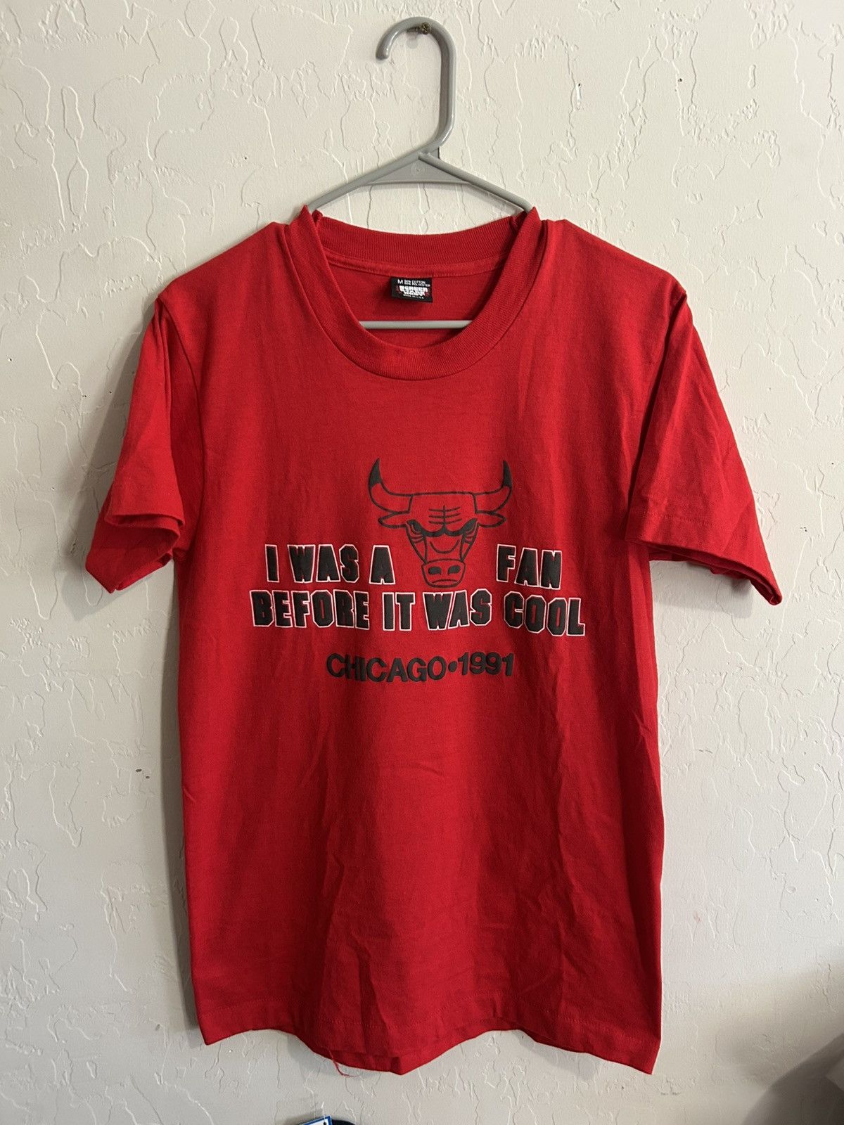 NBA Vintage 1991 Chicago Bulls Screen Stars Shirt Size M Size US M / EU 48-50 / 2 - 1 Thumbnail