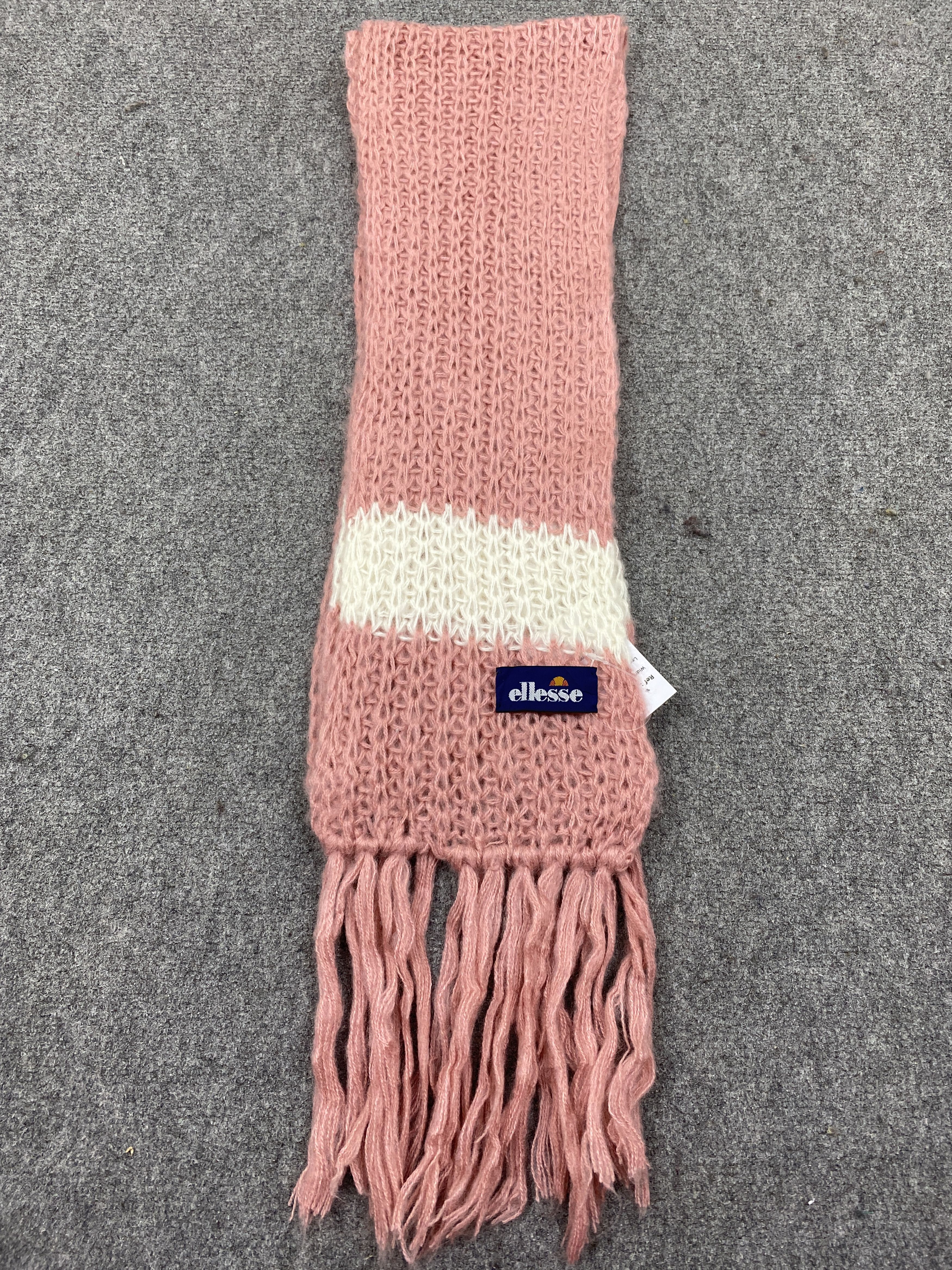 Ellesse Vintage Ellesse Muffler Scarf Neckwear SC0272 Size ONE SIZE - 5 Thumbnail