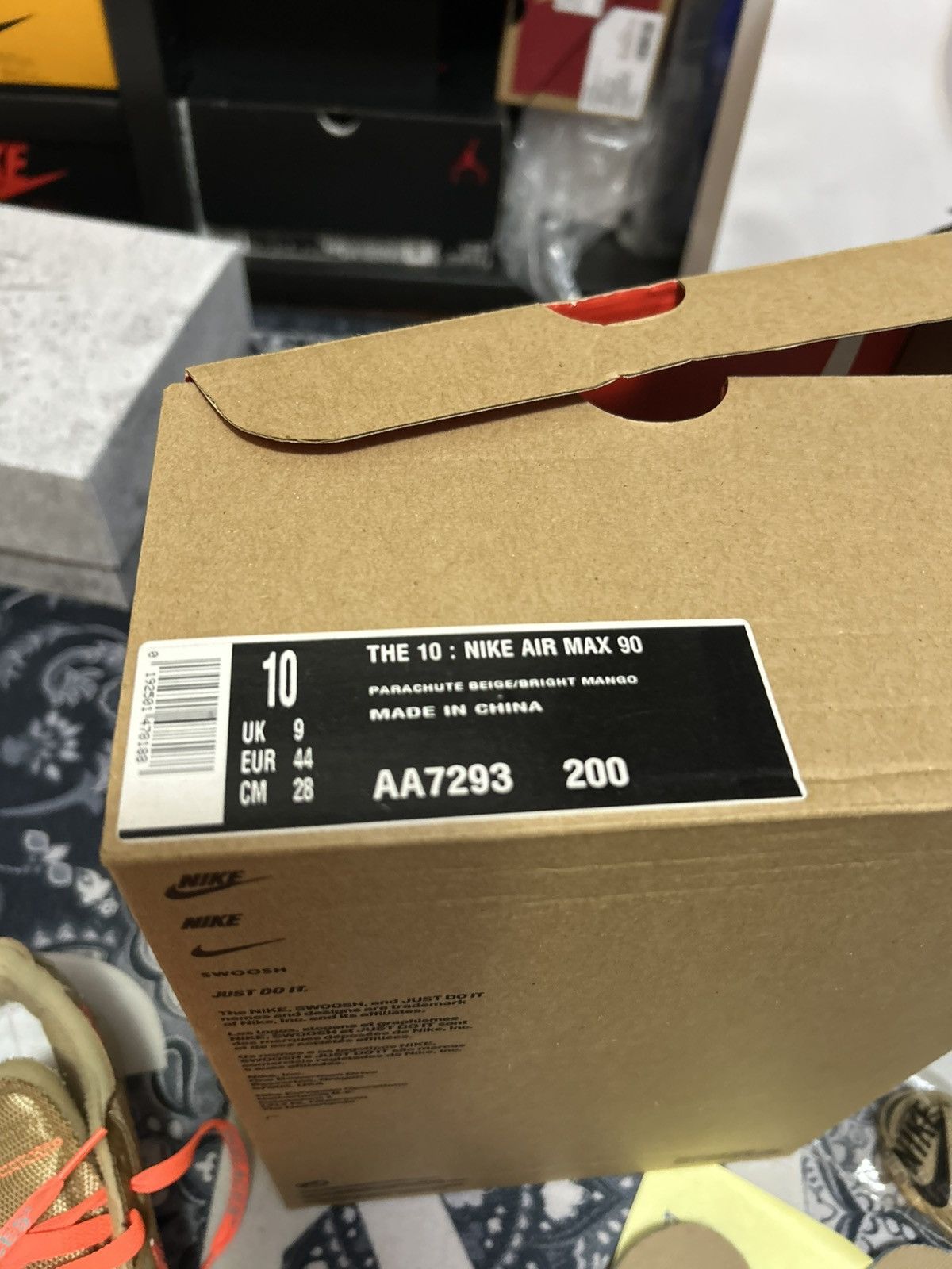 Nike × Off-White Off-White Air Max 90 Desert Size US 10 / EU 43 - 8 Thumbnail
