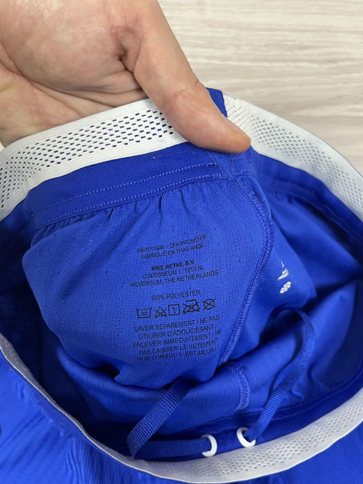 Nike Nike France 2025 #14 Rabiot Soccer Player Issue Match Shorts Size US 32 / EU 48 - 10 Thumbnail