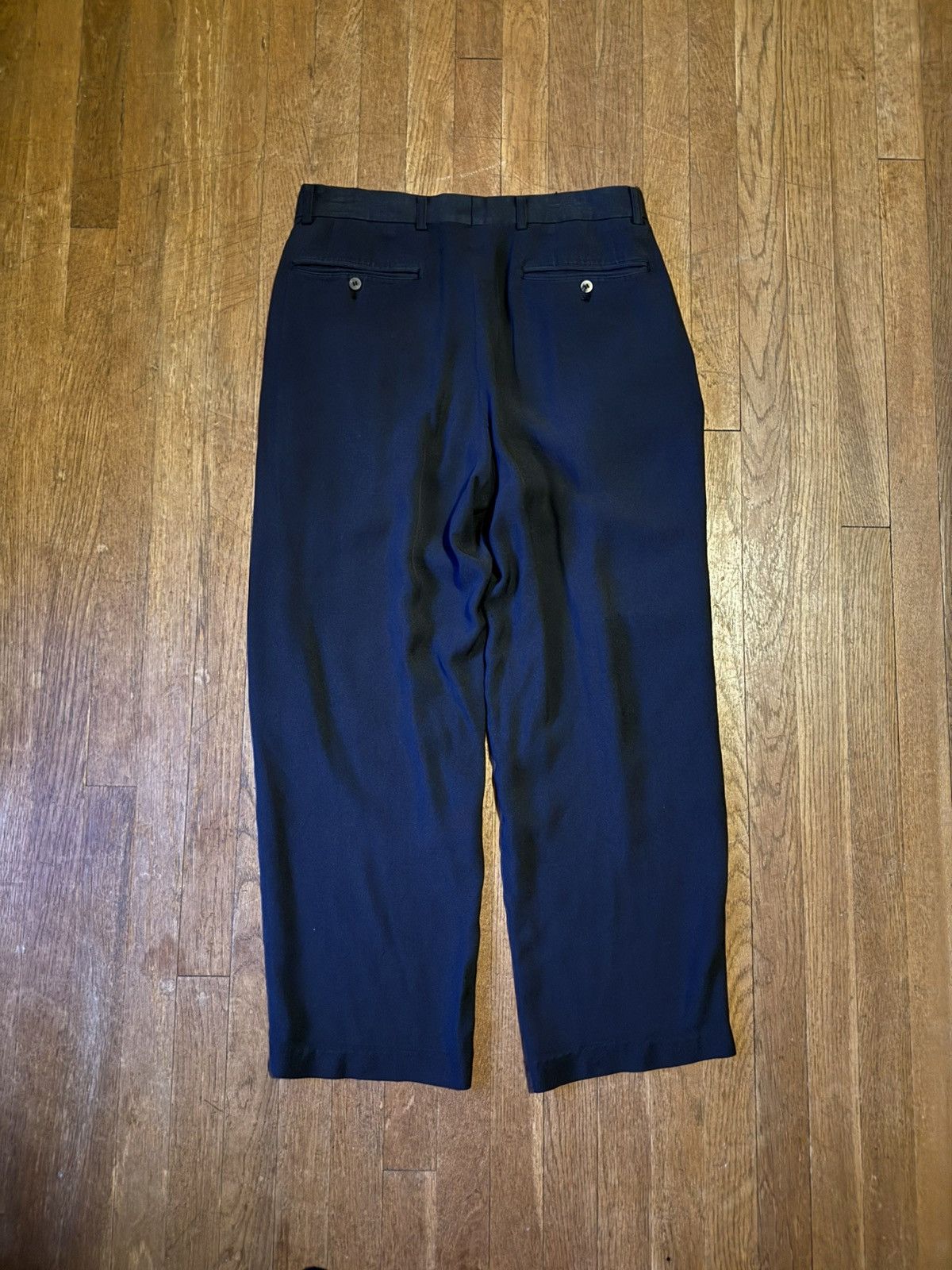 Issey Miyake Issey Miyake Men trousers dress black Size US 32 / EU 48 - 3 Thumbnail