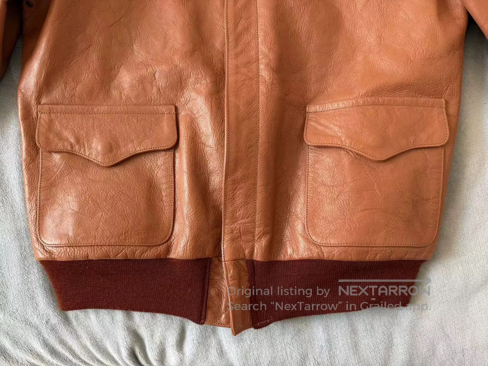Rainbow Country A2 Leather Jacket Size 42. Size US XS / EU 42 / 0 - 3 Thumbnail