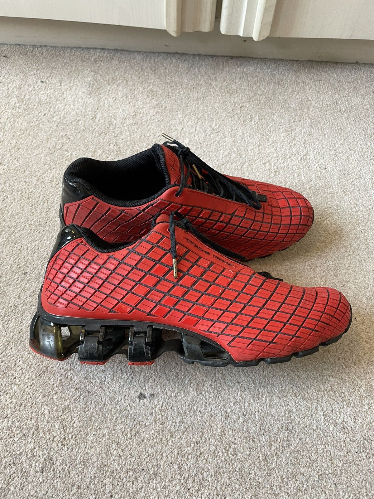 Adidas *RARE* Adidas Porsche Design S3 Sneakers Red US8.5 Size US 8.5 / EU 41-42 - 3 Thumbnail