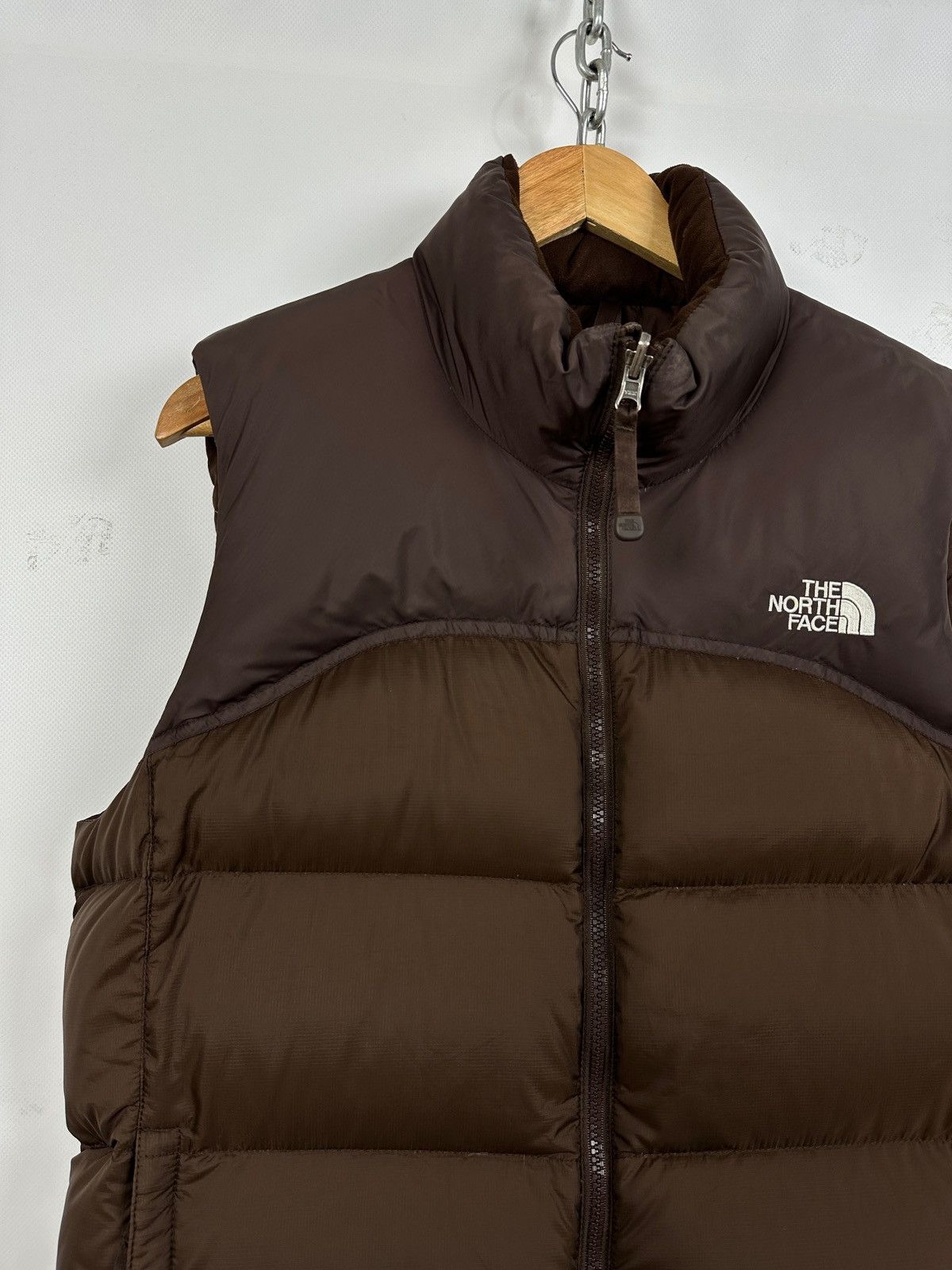 The North Face Vintage The North Face 700 Brown Puffer Vest Kendall Style Size L / US 10 / IT 46 - 7 Thumbnail