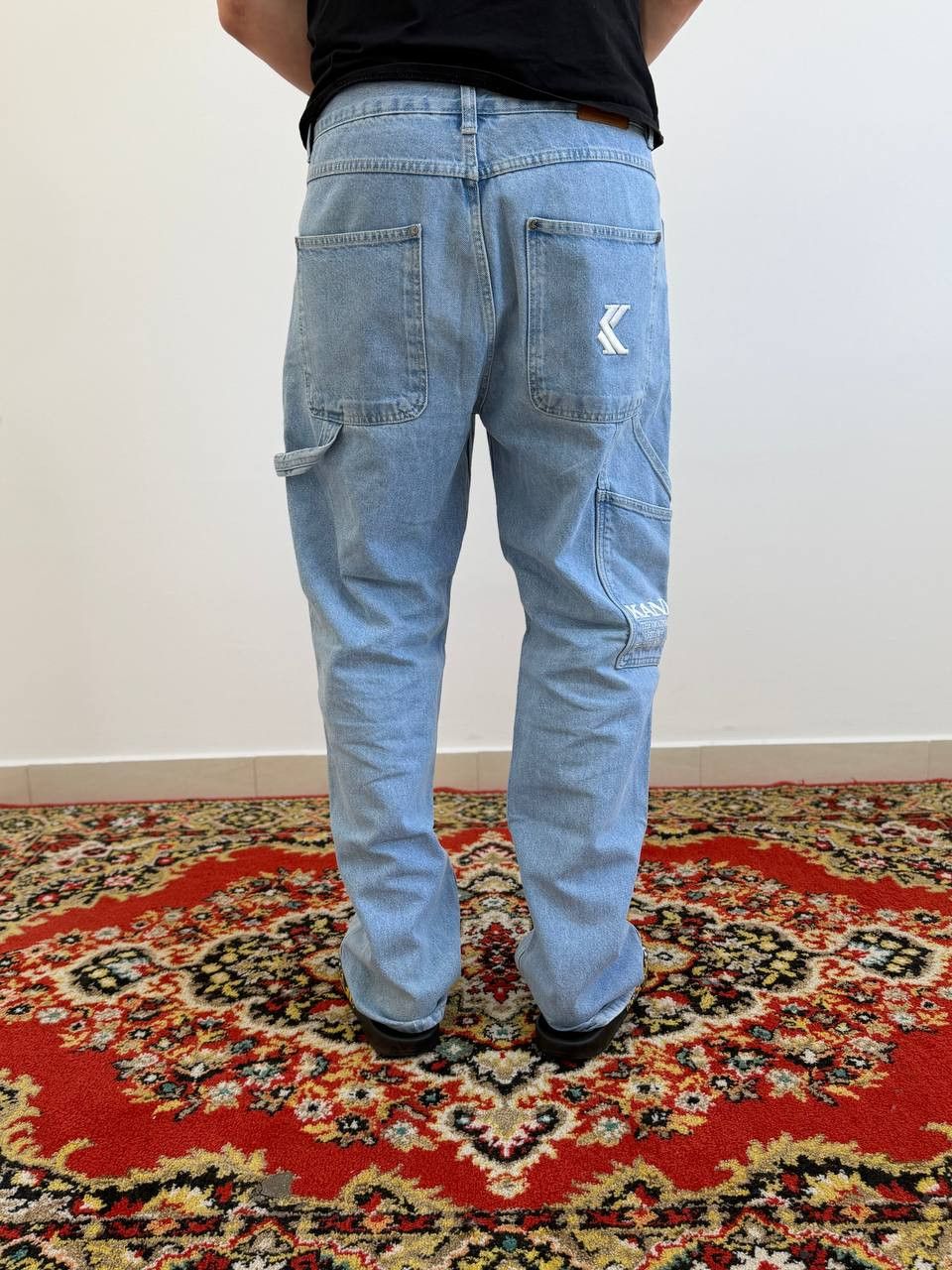 Japanese Brand baggy flared bootcut balenci style y2k hype jeans Size US 32 / EU 48 - 2 Thumbnail