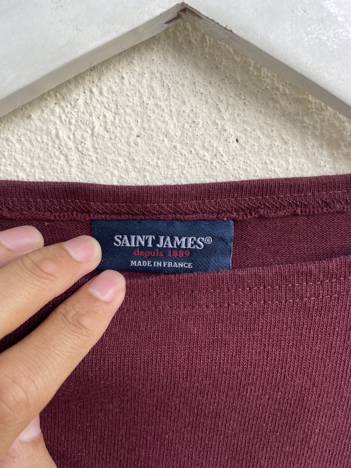 Maison Margiela Saint James Naval Breton Elbow Patch Long Sleeve Number Nine Size US M / EU 48-50 / 2 - 3 Thumbnail