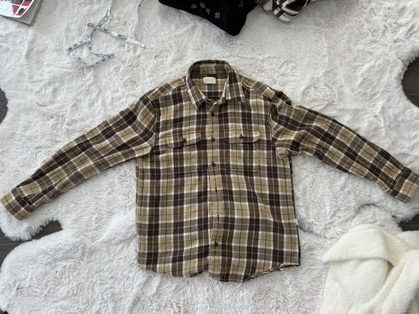 image of Aime Leon Dore Button Up Shirts in Black, Men's (Size Large)