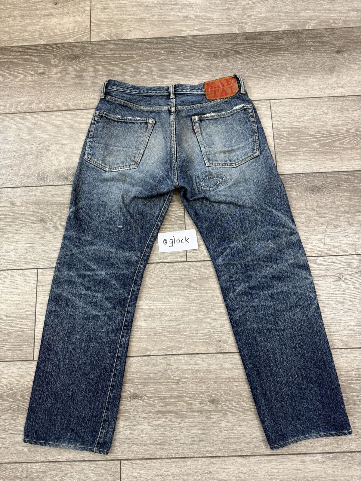 Kapital Kapital Distressed Boro Patchwork Denim Jeans Size US 30 / EU 46 - 8 Thumbnail