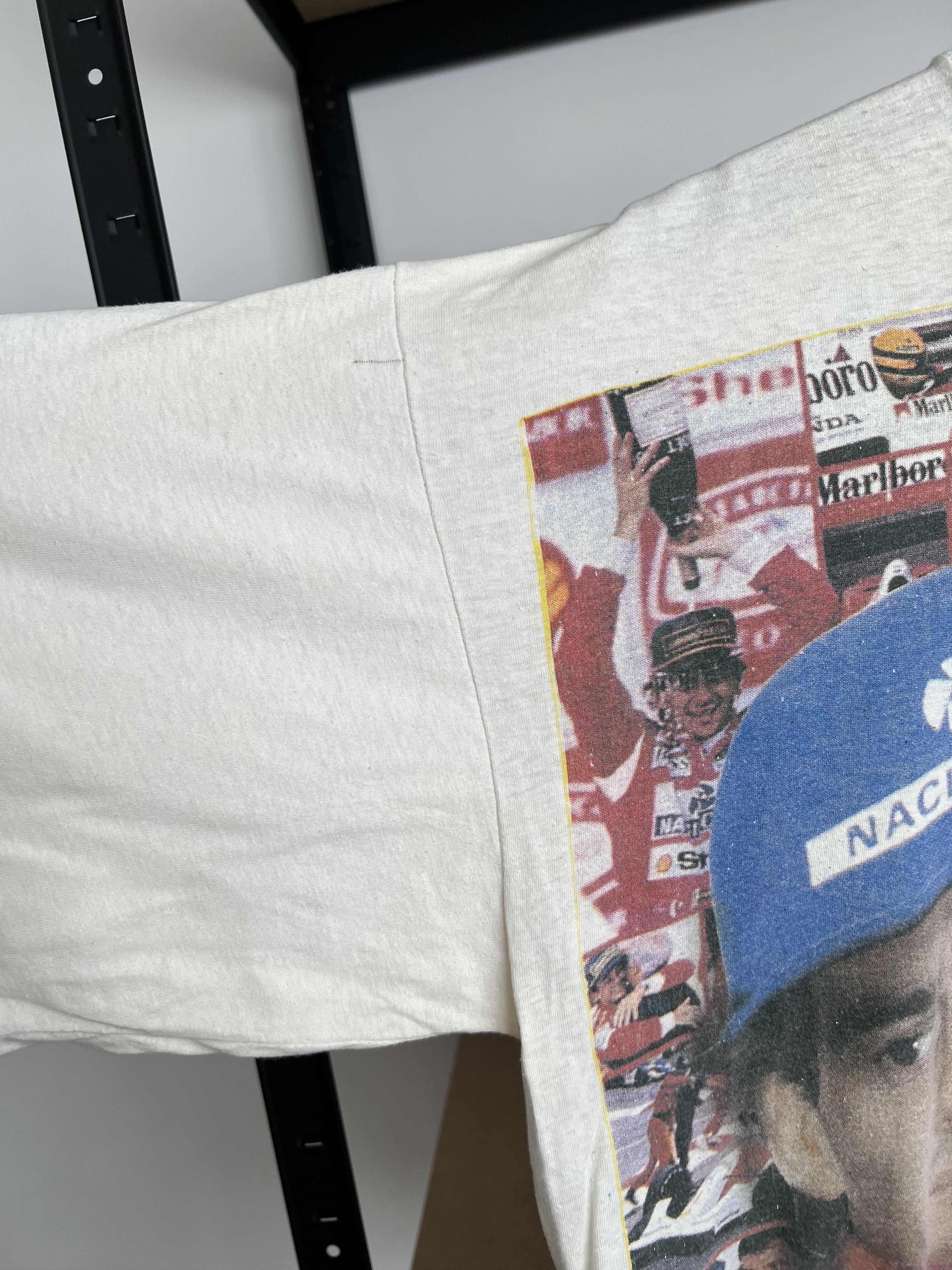 Formula 1 Vintage 90s Ayrton Senna Formula 1 F1 Renault AOP T-shirt Size US L / EU 52-54 / 3 - 12 Thumbnail