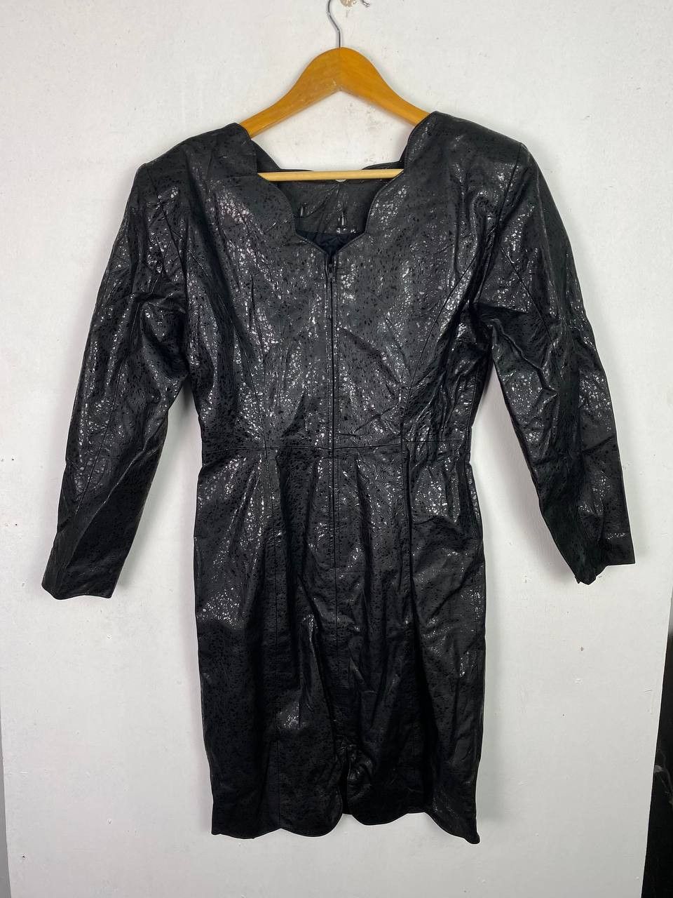 Leather lilian gray leather dress glitter design Size S / US 4 / IT 40 - 4 Thumbnail