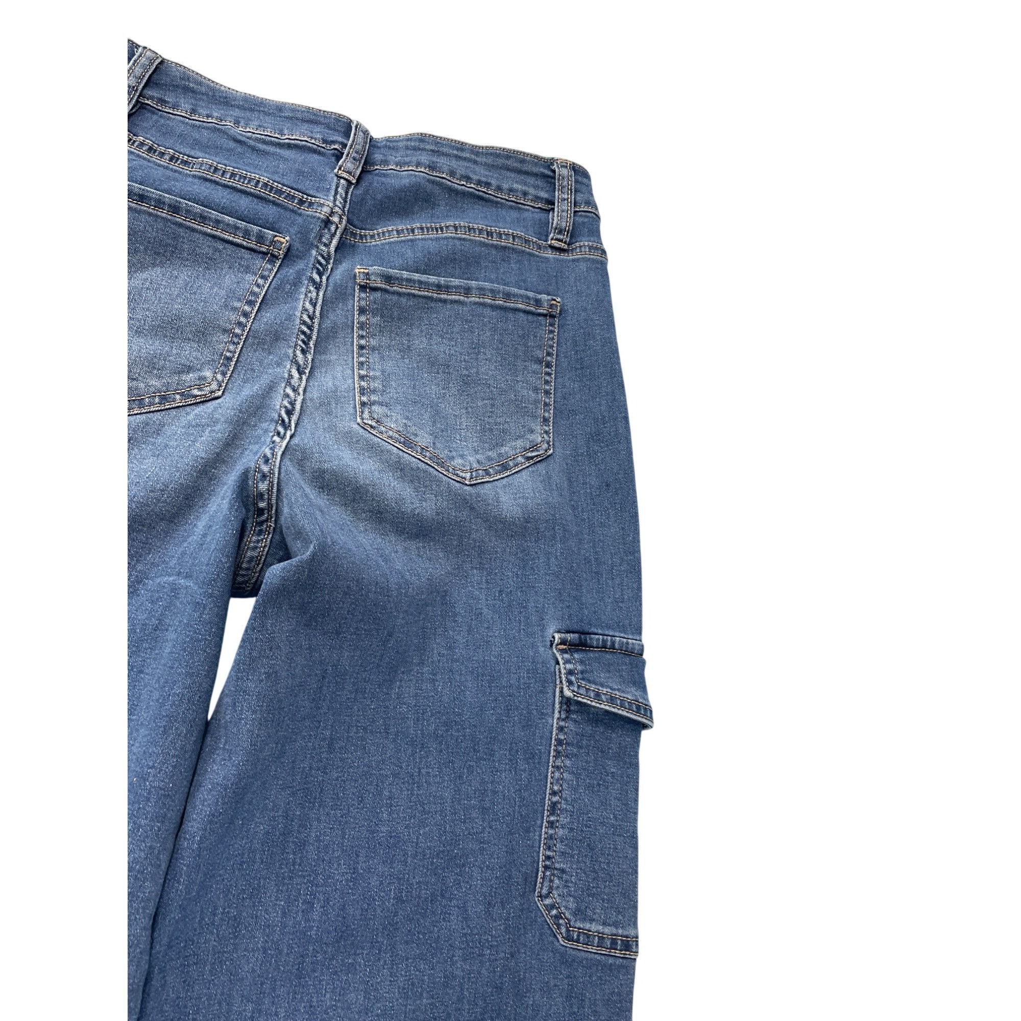 Other YMI High-Rise Skater Wide-Leg womans blue denim Jeans Size 3 Size 26" / US 2 / IT 38 - 12 Thumbnail