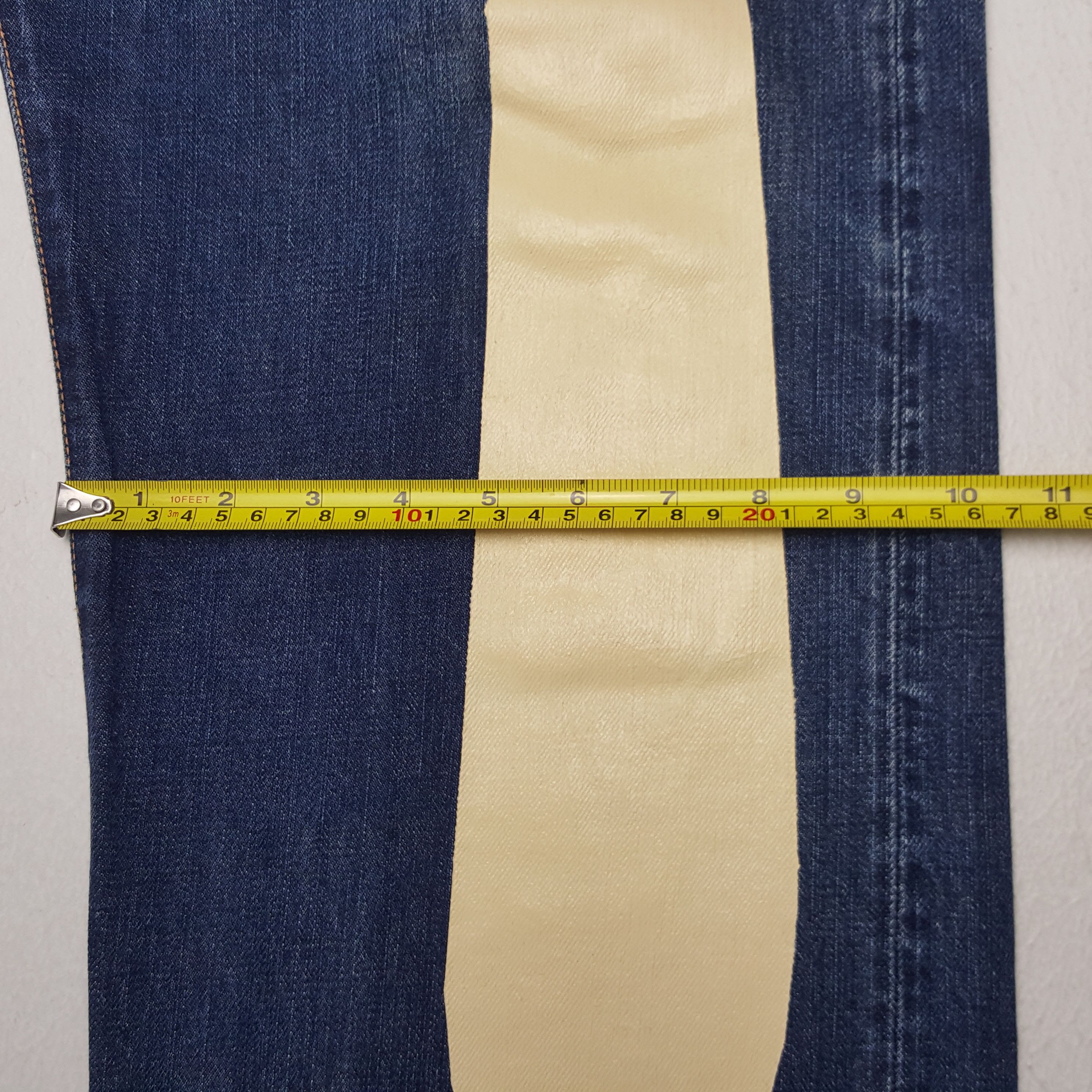 Japanese Brand × Vintage Vintage Evisu Yamane Selvedge Custom Art Logo Denim Jeans Size US 32 / EU 48 - 10 Thumbnail