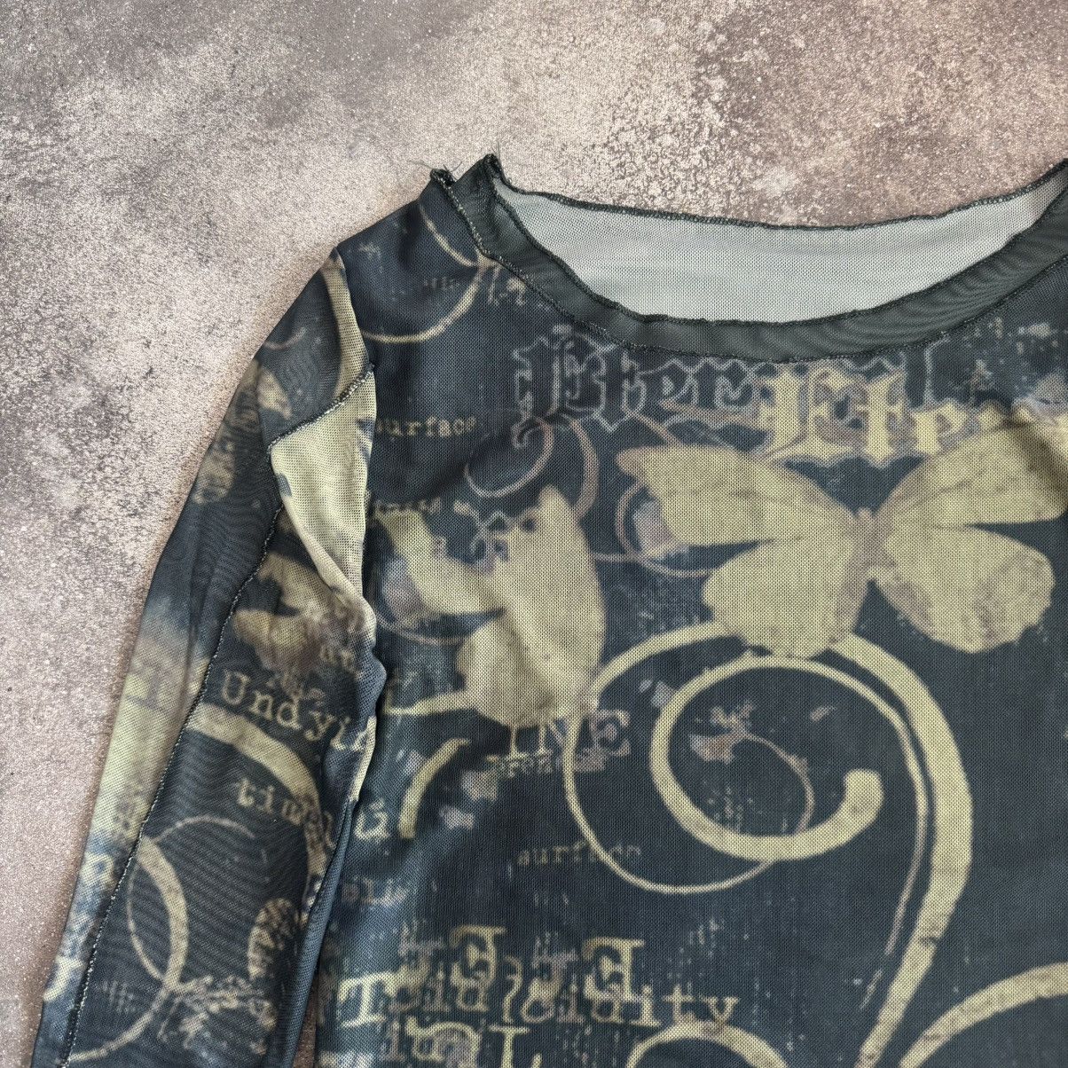Hysteric Glamour Jean Paul Gaultier Style Mesh Long Sleeve Top Size S / US 4 / IT 40 - 5 Thumbnail