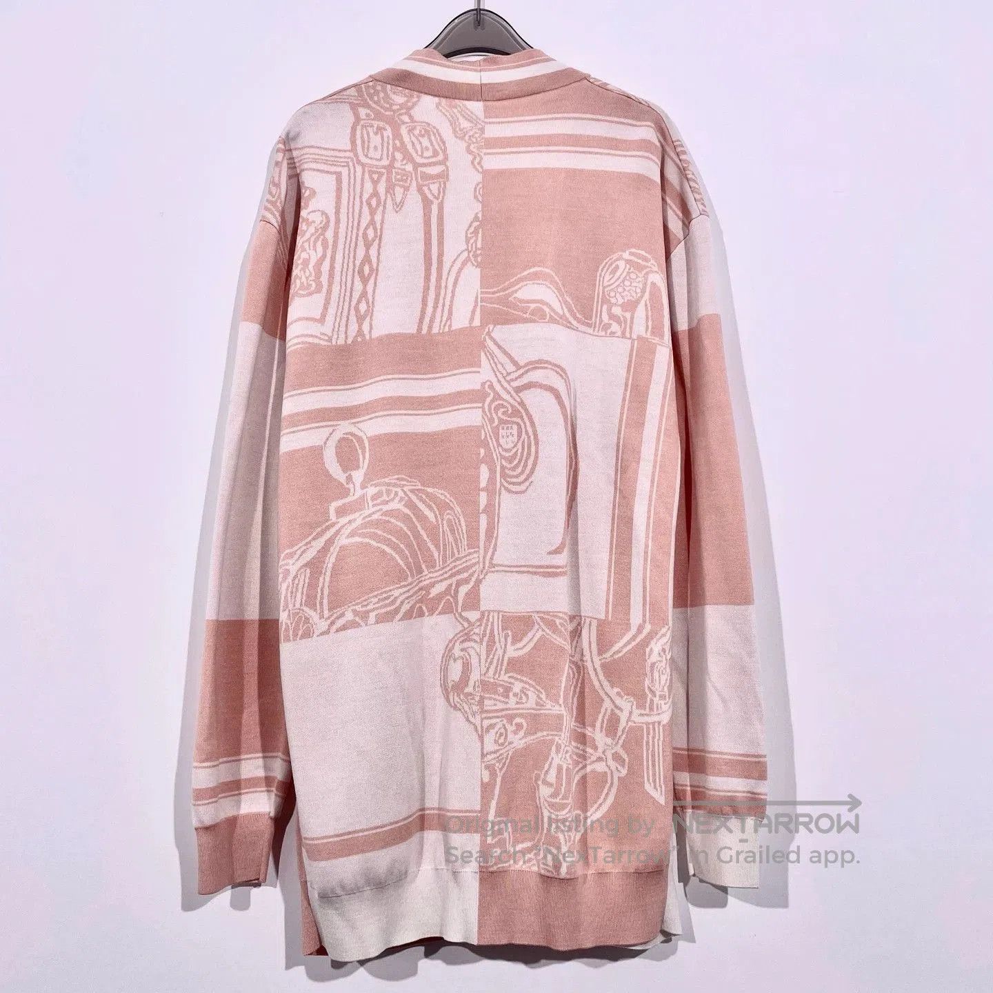 Hermes Hermes SS24 Colorblock V-Neck Cardigan. Size US S / EU 44-46 / 1 - 2 Thumbnail
