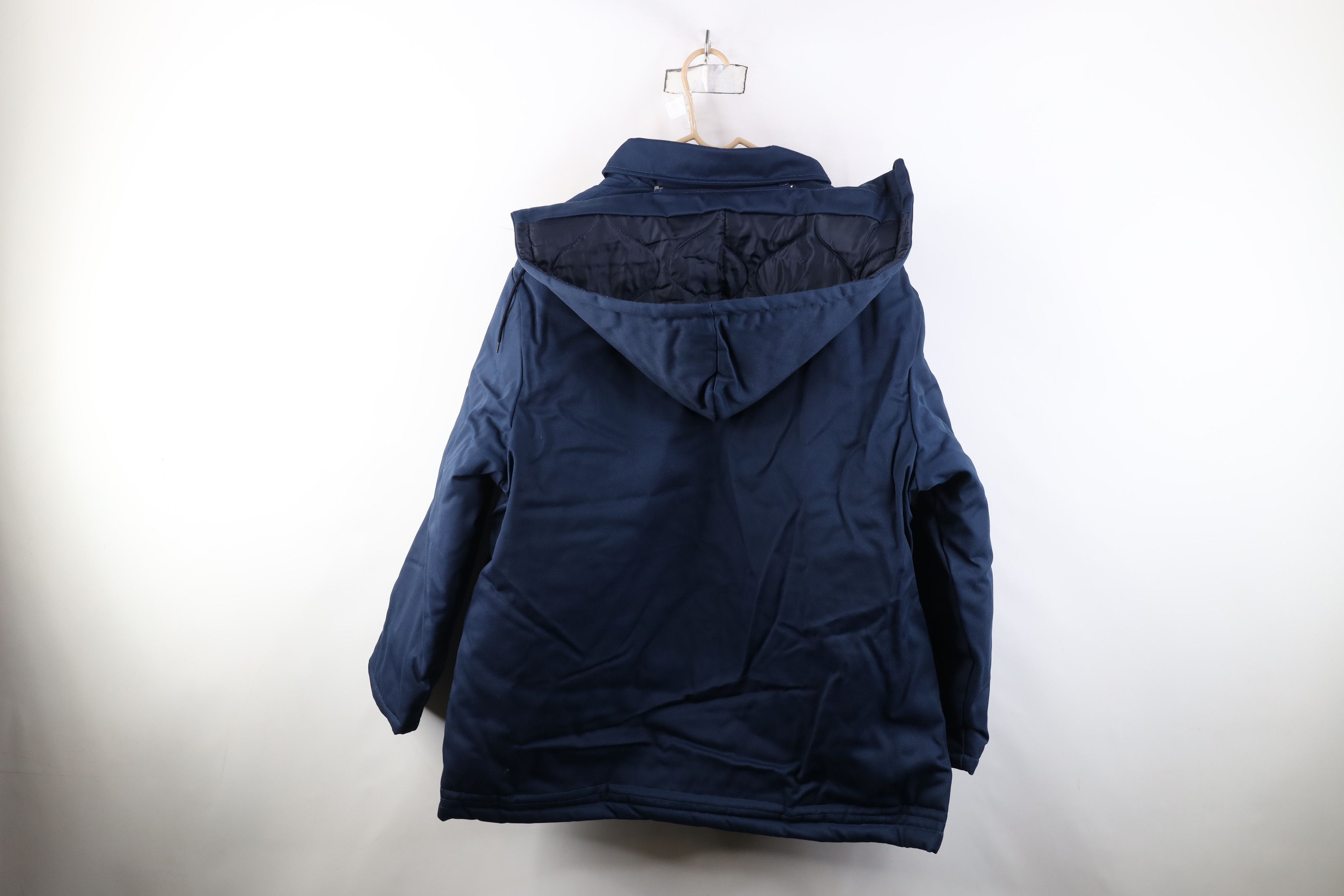 Vintage Deadstock Vintage 90s Military B34 Jacket Workwear Blue Size US XL / EU 56 / 4 - 12 Thumbnail