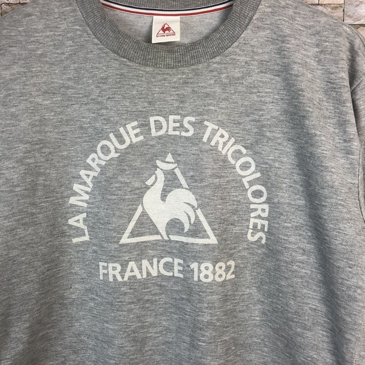 Le Coq Sportif Le Coq Sportif Grey vintage Sweatshirt #A23 Size US M / EU 48-50 / 2 - 5 Thumbnail