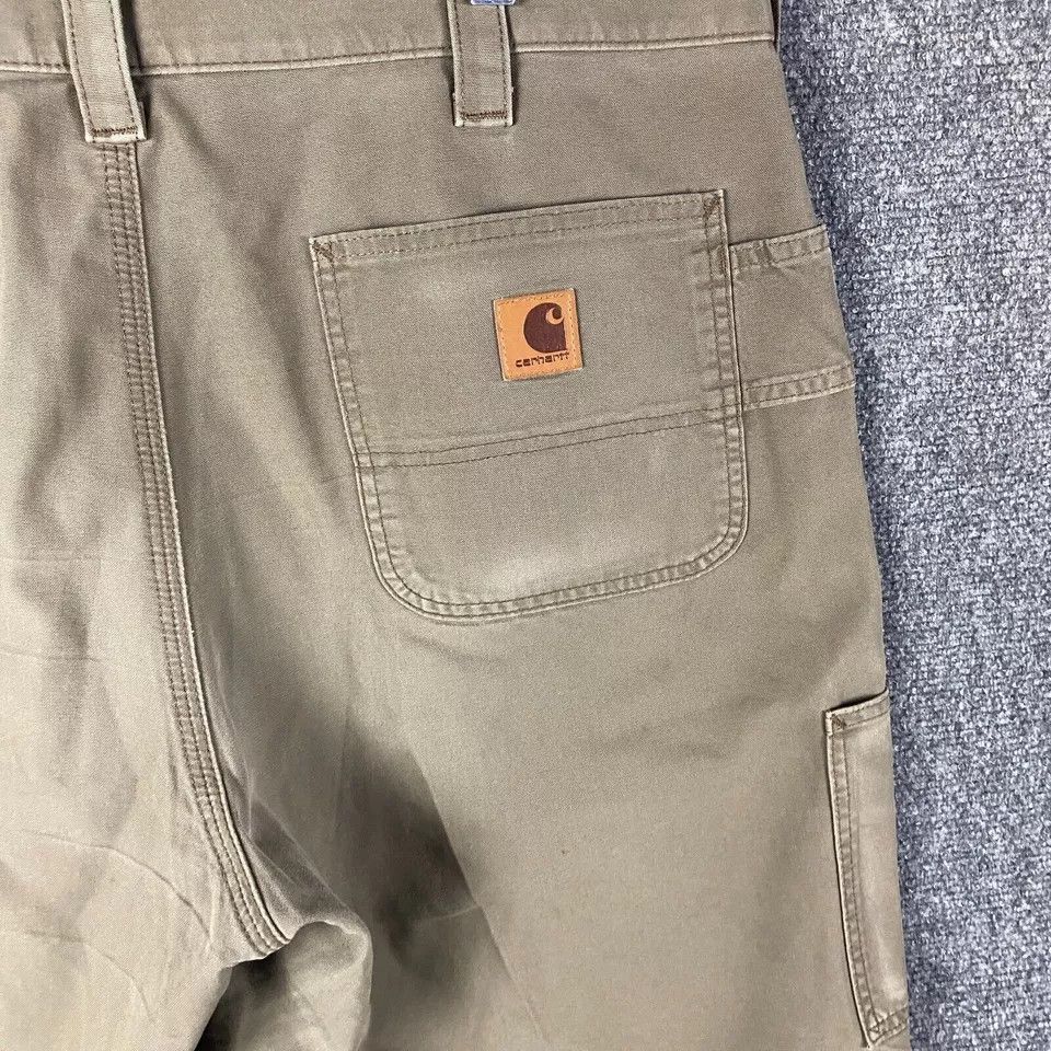 Carhartt Carhartt Carhartt Shorts Men's 38 Green Distressed Slash Size US 38 / EU 54 - 7 Thumbnail