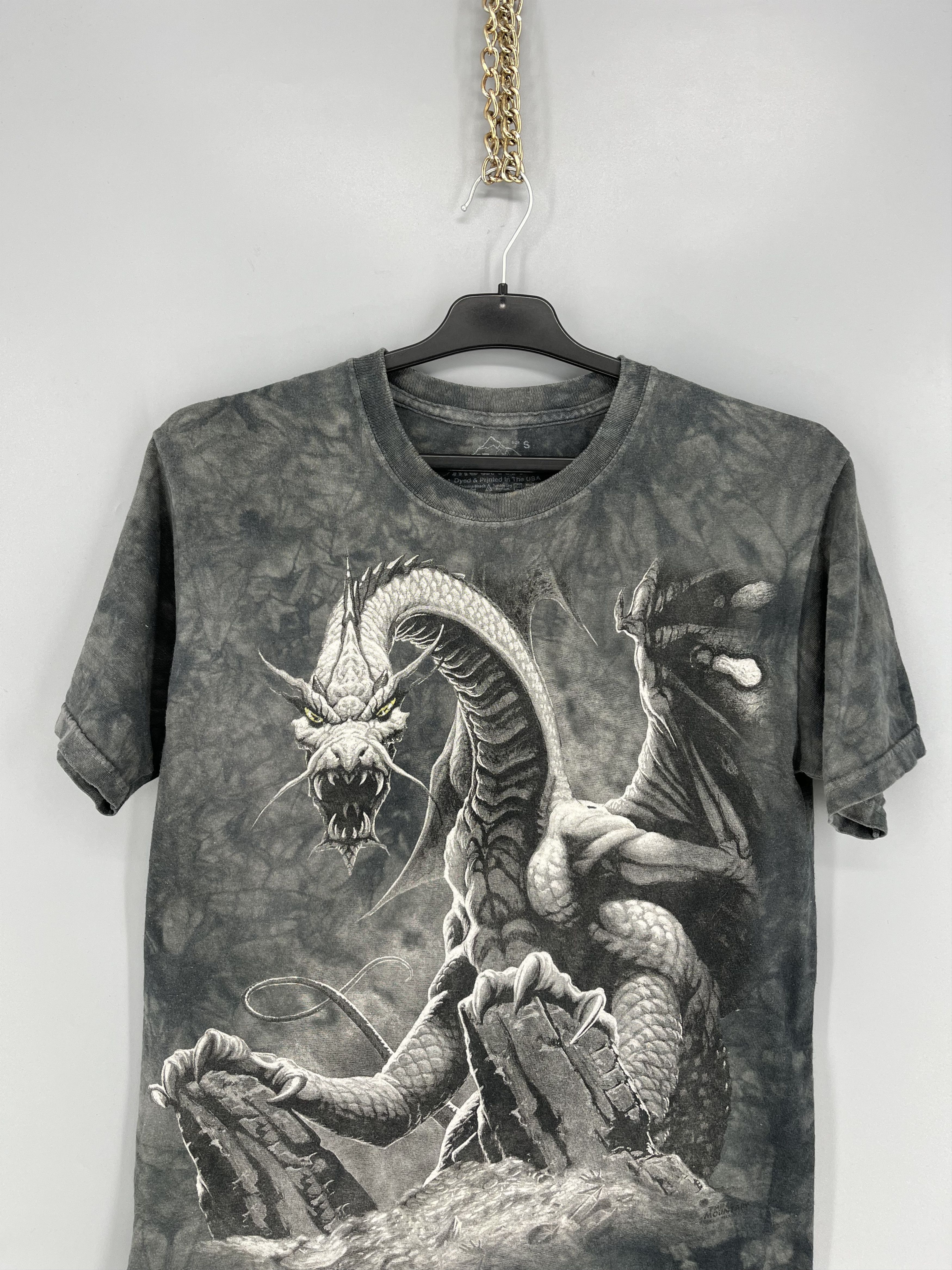 The Mountain The Mountain tee all over print dragon vintage 90s tie dye Size US S / EU 44-46 / 1 - 6 Thumbnail