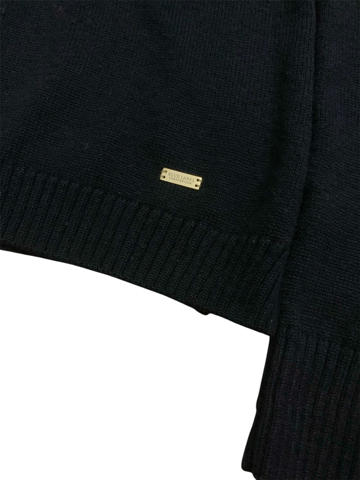 Burberry Burberry Blue Lebel Crestbridge Knit Shirt Size S / US 4 / IT 40 - 6 Thumbnail