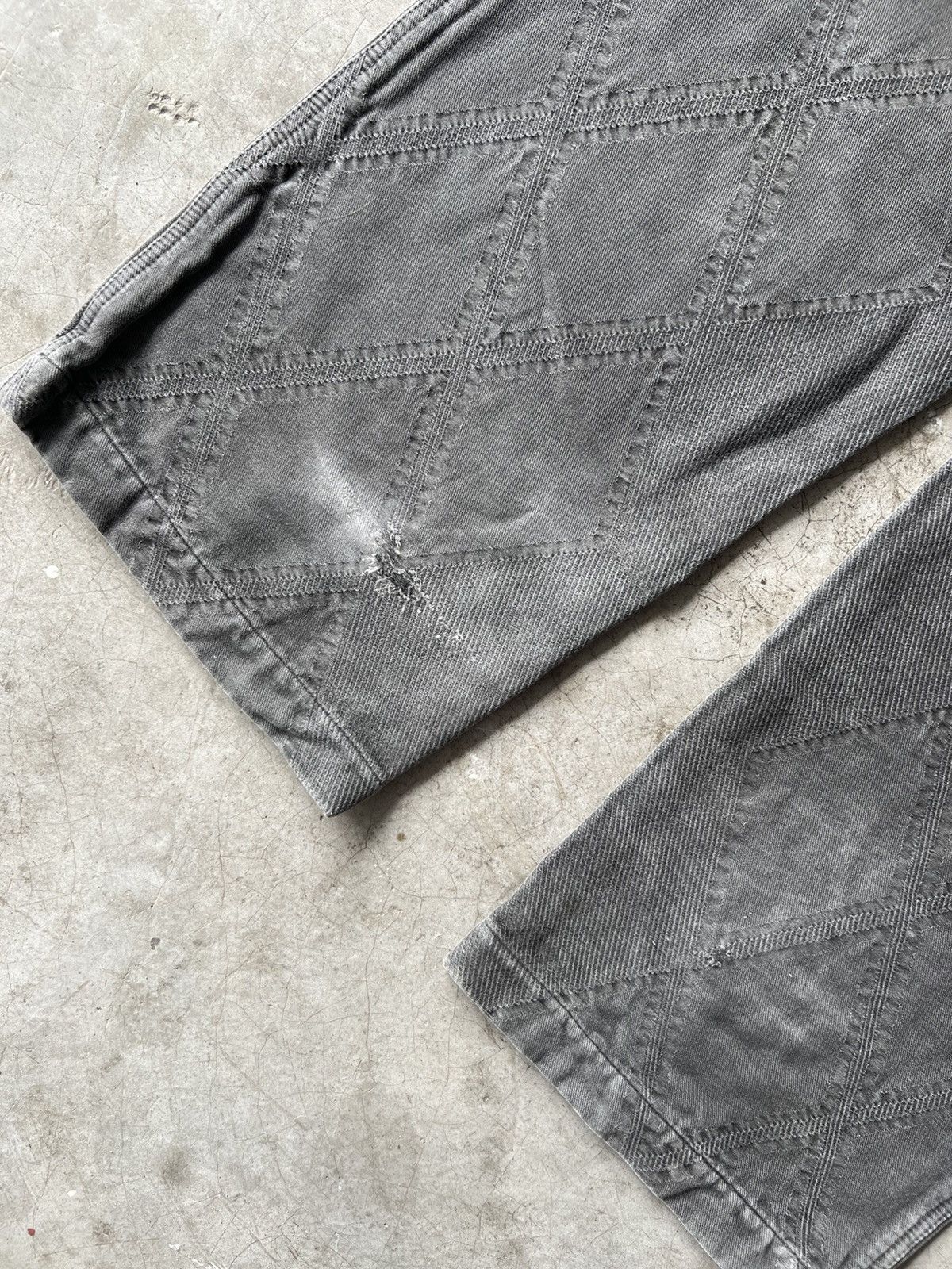 Issey Miyake Issey Miyake 2008 A-POC Inside Jacquard Front Pocket Jeans Size US 34 / EU 50 - 12 Thumbnail