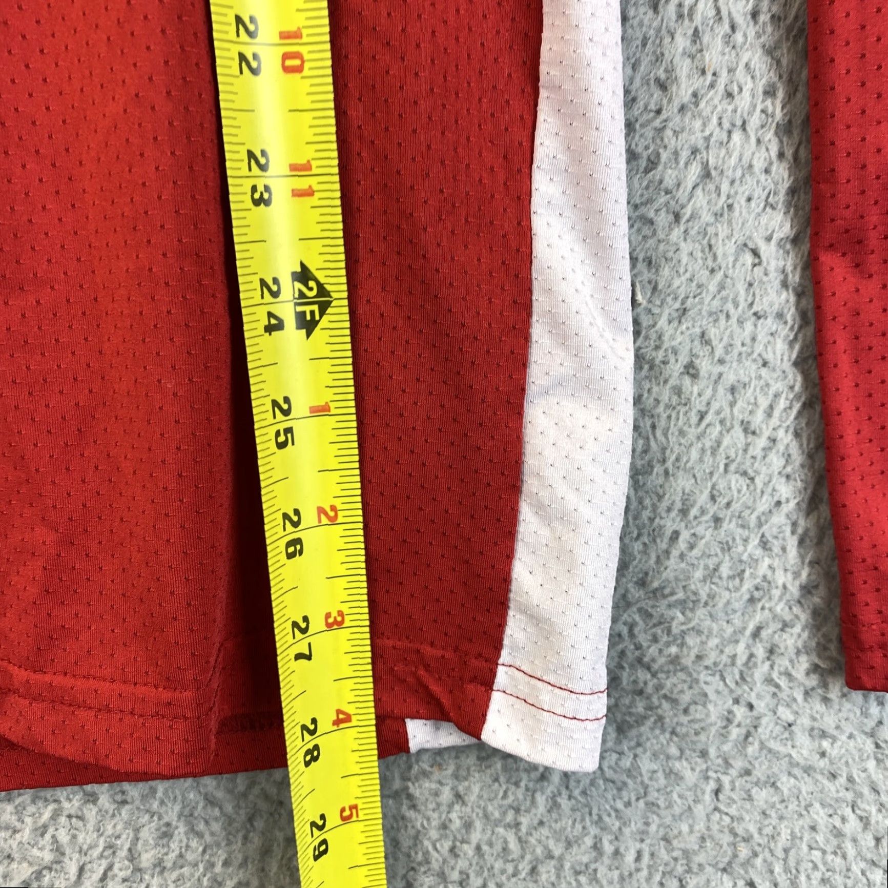 Vintage Augusta Dri-Fit Top Women's L Red Long Sleeve Pullover Nike Pro Dri-Fit Athletic Shirt Shirt Mens Womens? Size L / US 10 / IT 46 - 6 Thumbnail