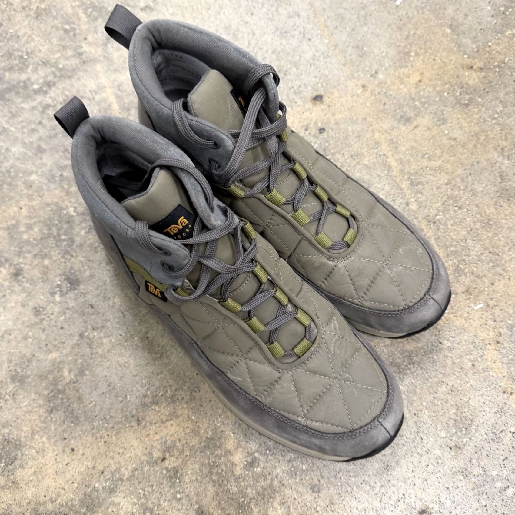 Teva Teva Mens 11 Ember Commute Waterproof Quilted Ripstop Winter Boots 1111755 - Vintage - Athletic Wear - Men - Hiking Size US 11 / EU 44 - 3 Thumbnail