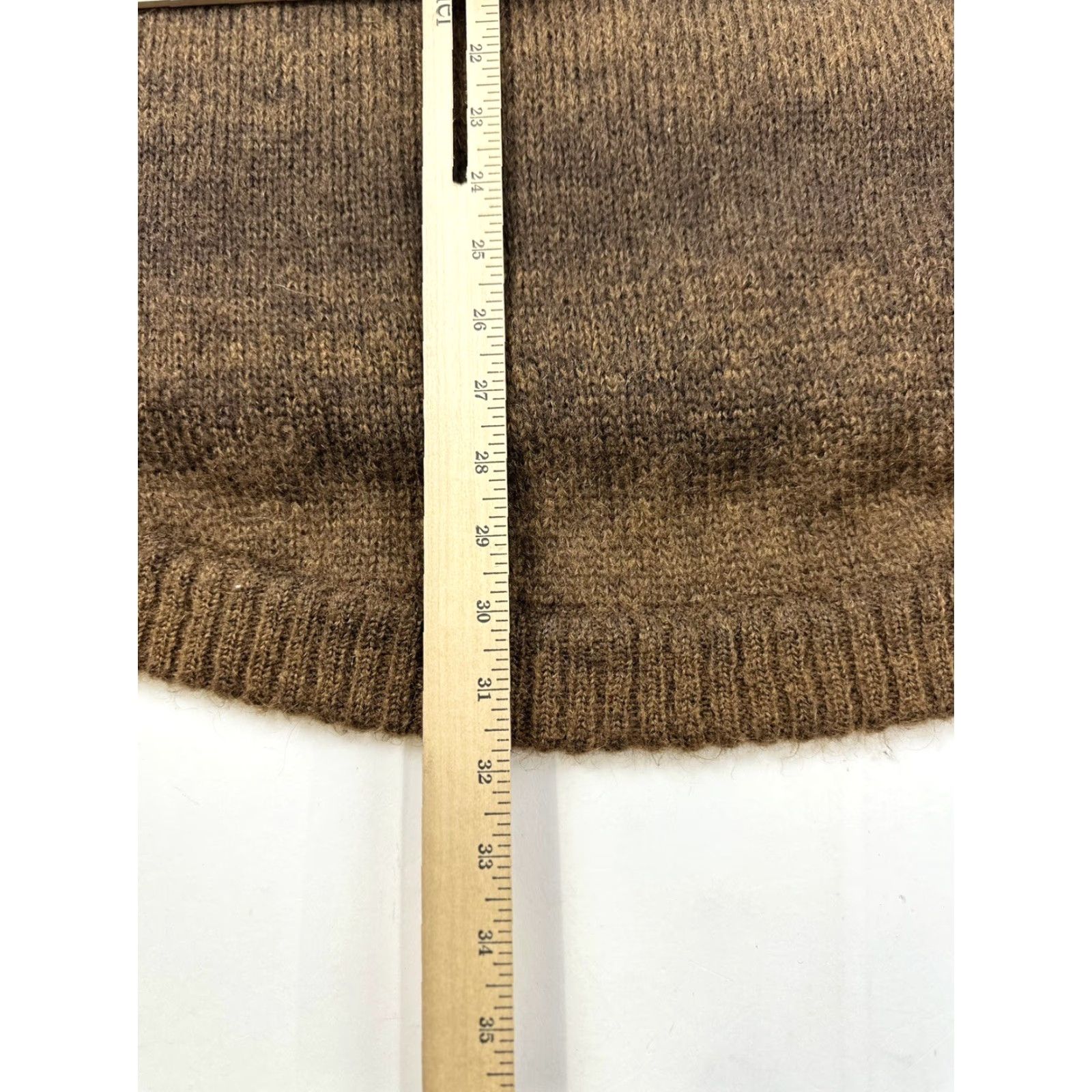 Vintage Magaschoni Sweater Womens Medium Brown Mohair Blend Crewneck 3/4 Sleeve Oversize Size M / US 6-8 / IT 42-44 - 6 Thumbnail