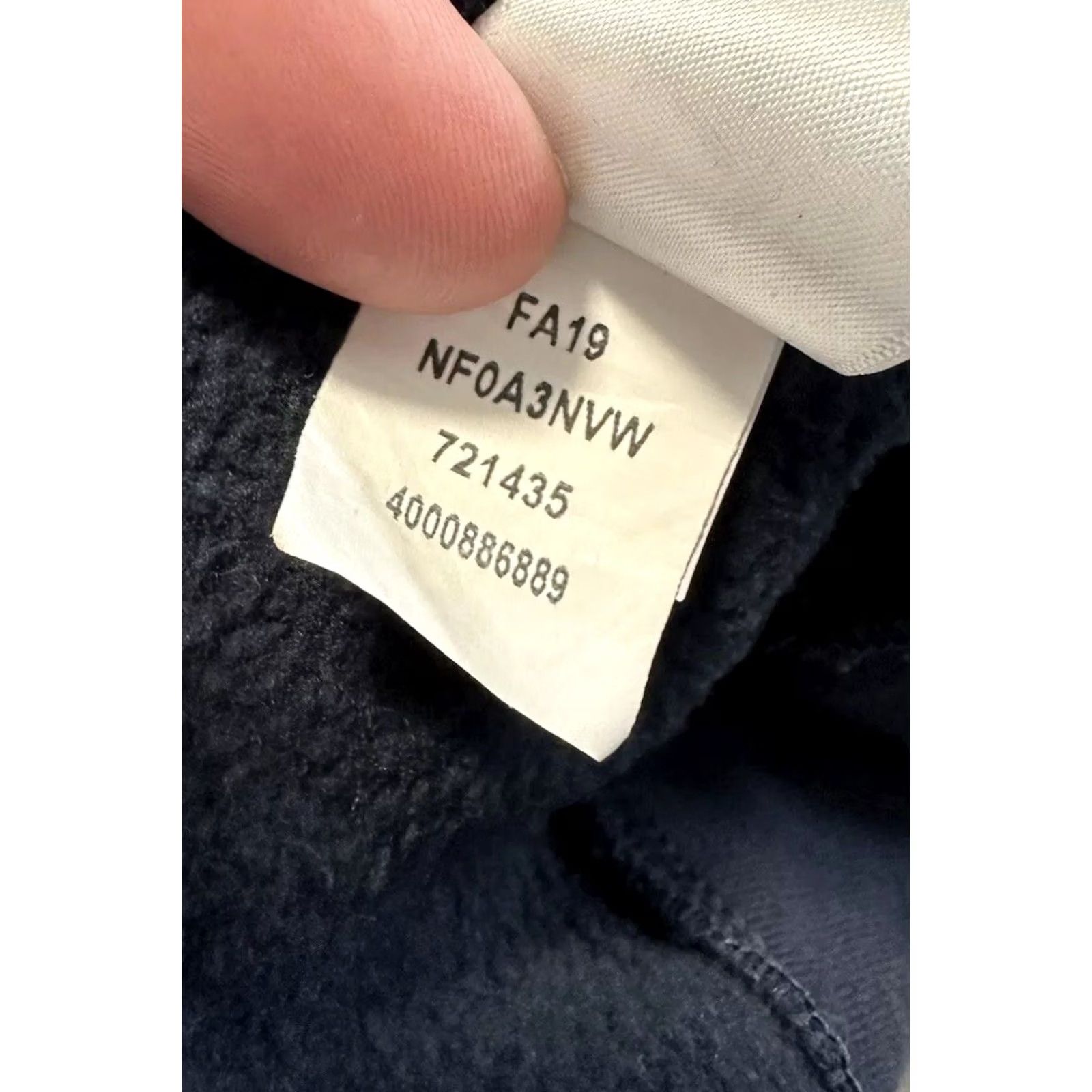 The North Face VINTAGE The North Face Hoodie Pullover Navy Blue White Women L White Navy Blue Pullover Hoodie Womens L Size L / US 10 / IT 46 - 5 Thumbnail
