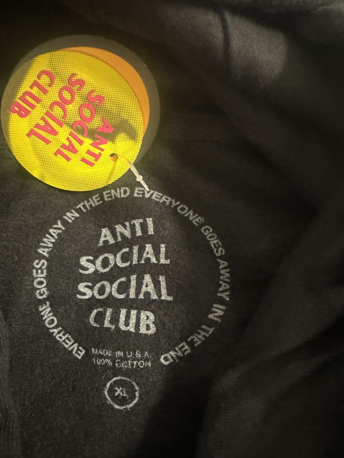 Anti Social Social Club Anti social sad boyz cartoon hoodie Size US L / EU 52-54 / 3 - 7 Thumbnail