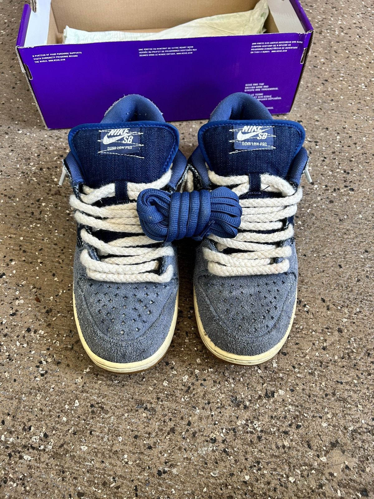 Nike SB Nike Dunk Low Premium Sashiko Size US 9.5 / EU 42-43 - 7 Thumbnail