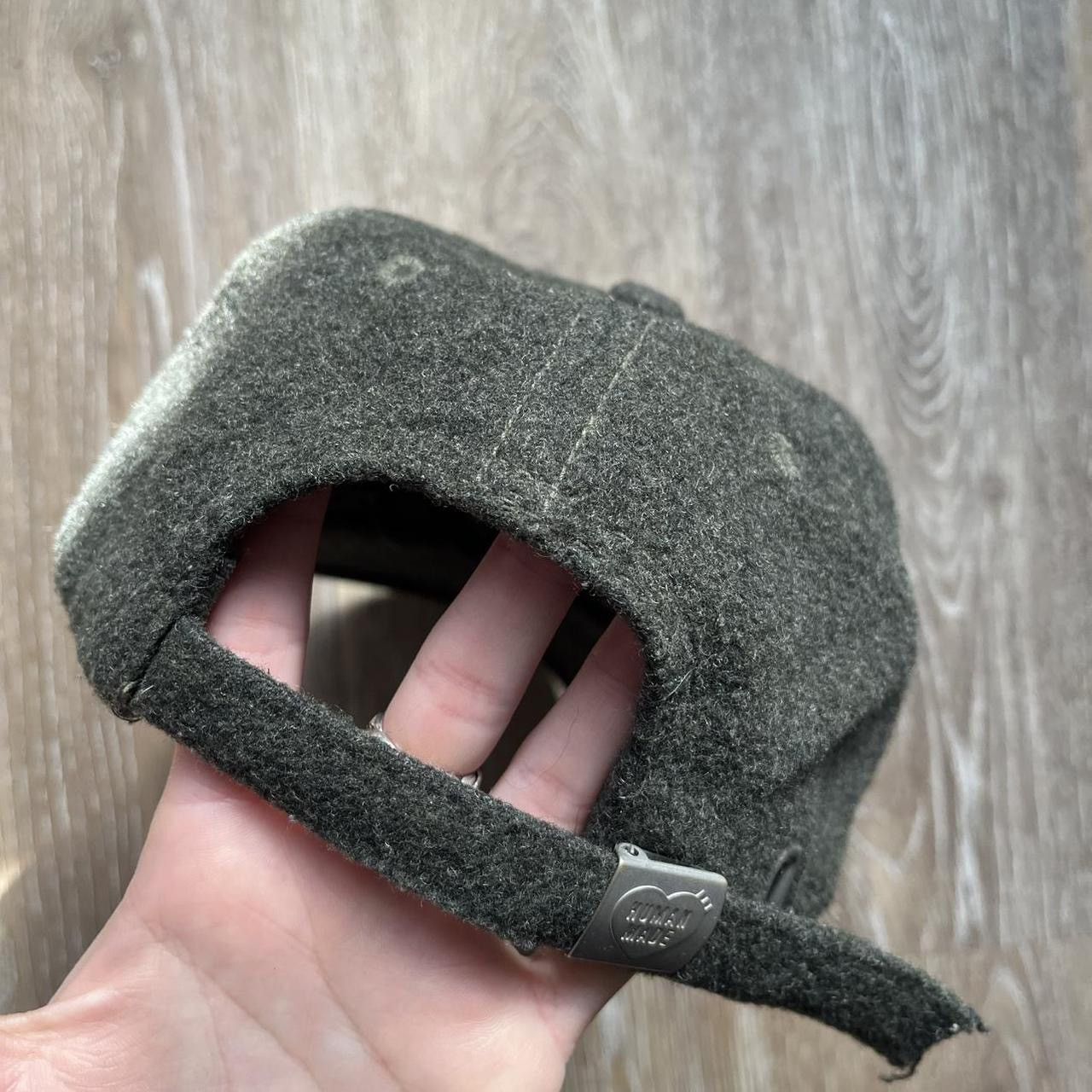 Human Made human made grayish green wool dad hat Size ONE SIZE - 7 Thumbnail