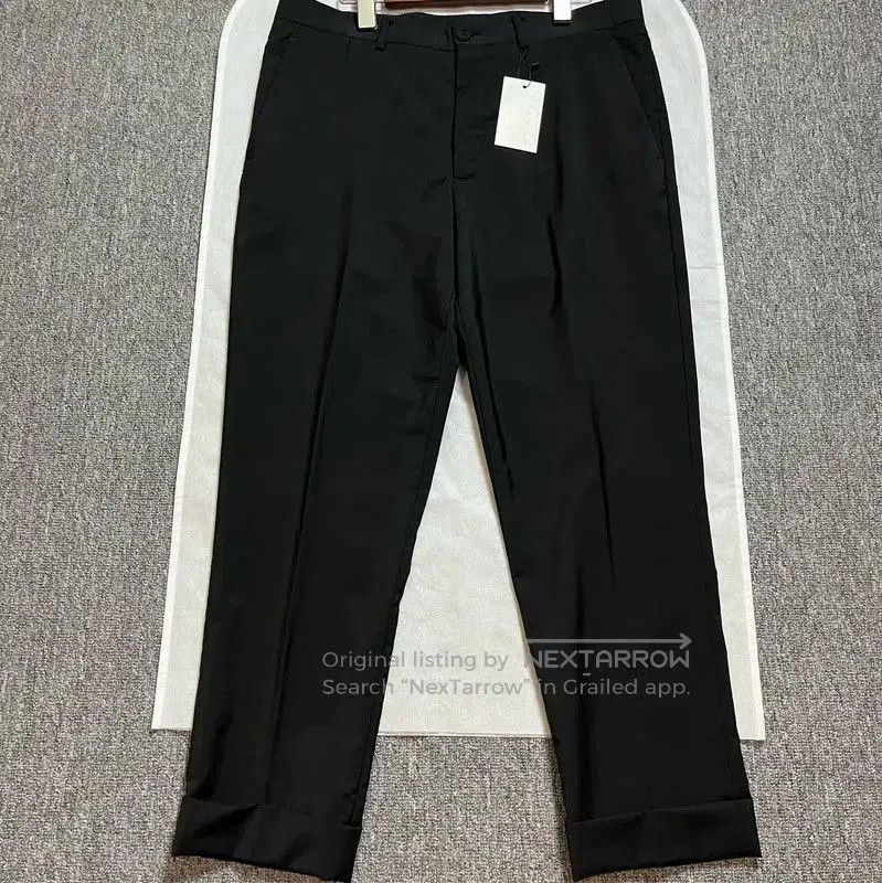 Dior Dior Black Wool Men's Casual Trousers . Size US 34 / EU 50 - 1 Thumbnail
